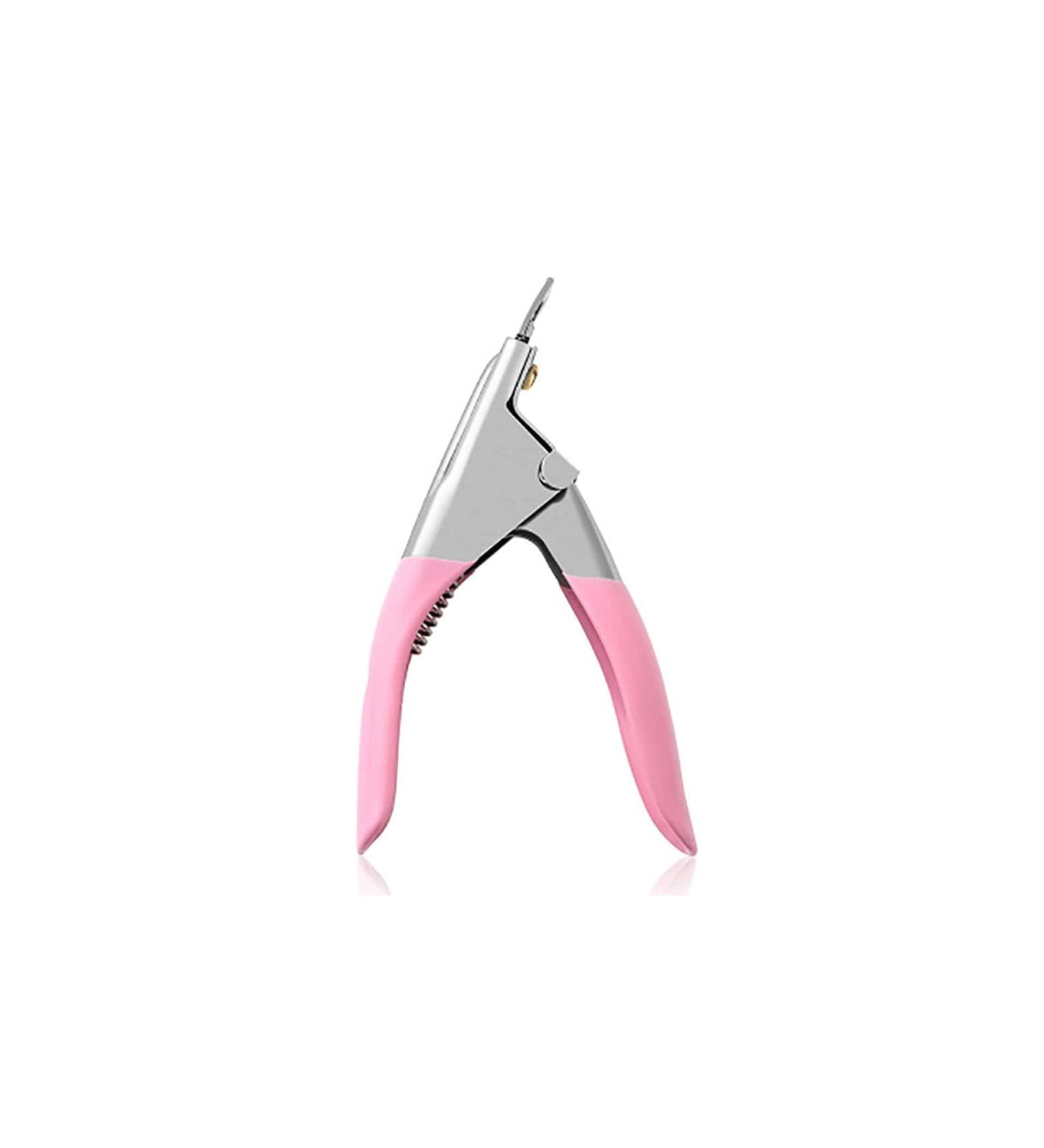 UNbit Nail Clipper Professional Nail Art Clipper Special Type U Word False Tips Edge Cutters Manicure Colorful Stainless Steel Nail Art Tools - Buy Online on GoSupps.com