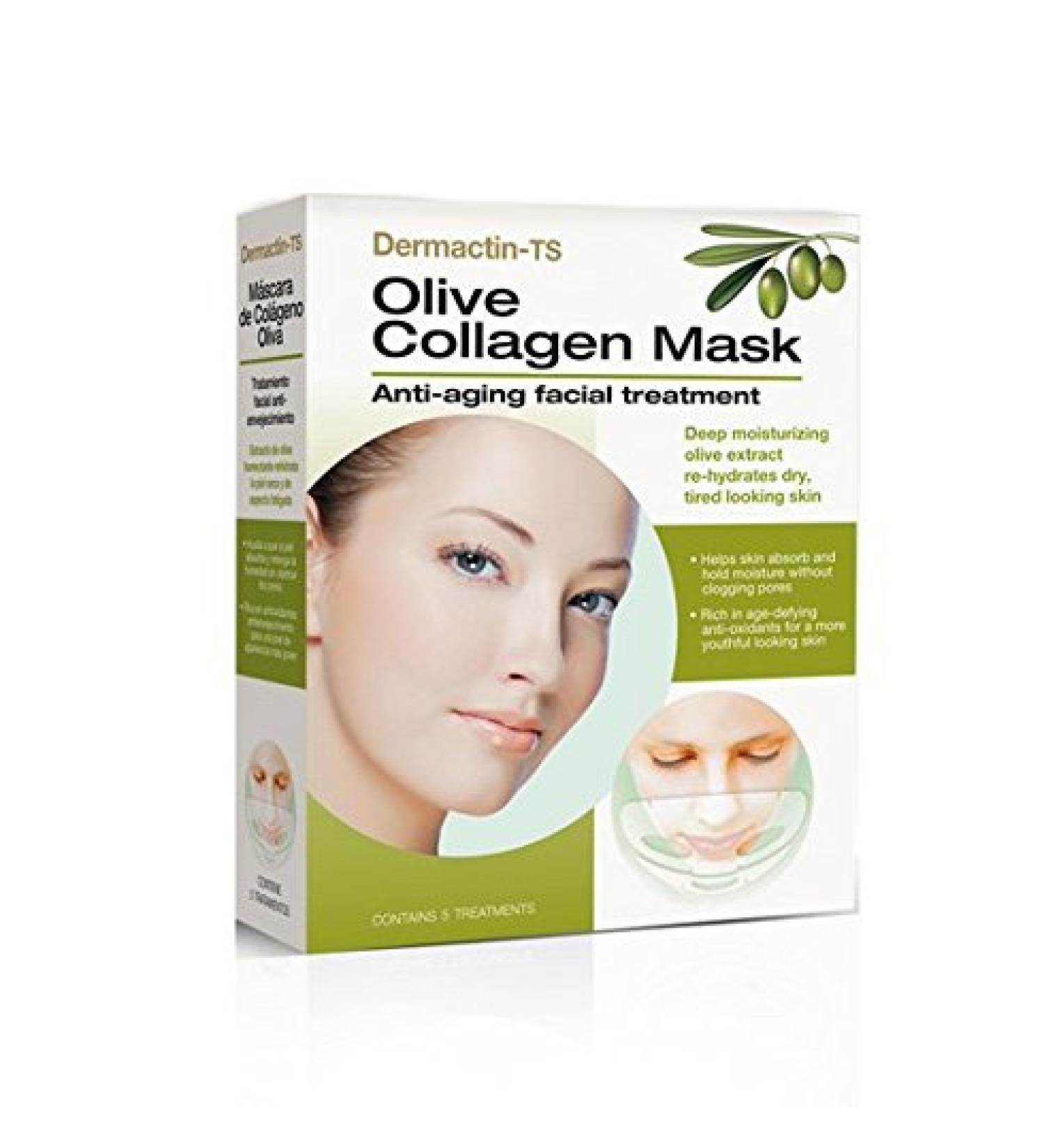Dermactin-TS Collagen Mask with Olive Oil - Revitalize & Hydrate | International Shipping Available - Buy Online on GoSupps.com