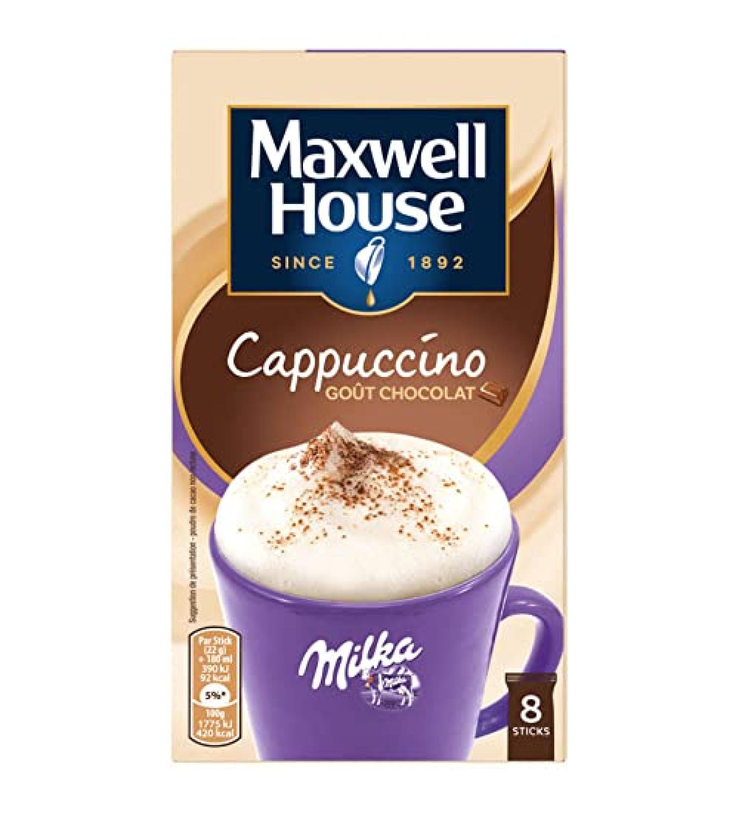 Cappuccino Chocolate - Soluble Coffee - Sticks 176g