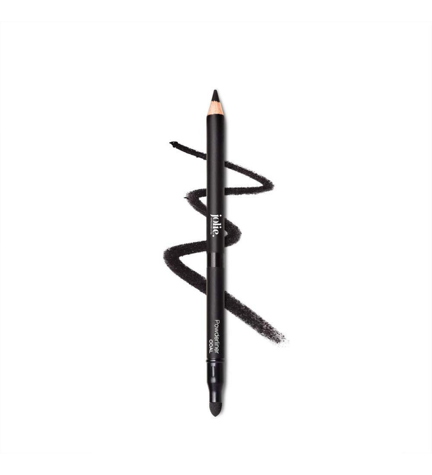 Jolie Powderliner Pencil Eye Liner for Soft Smokey Eye (Coal)