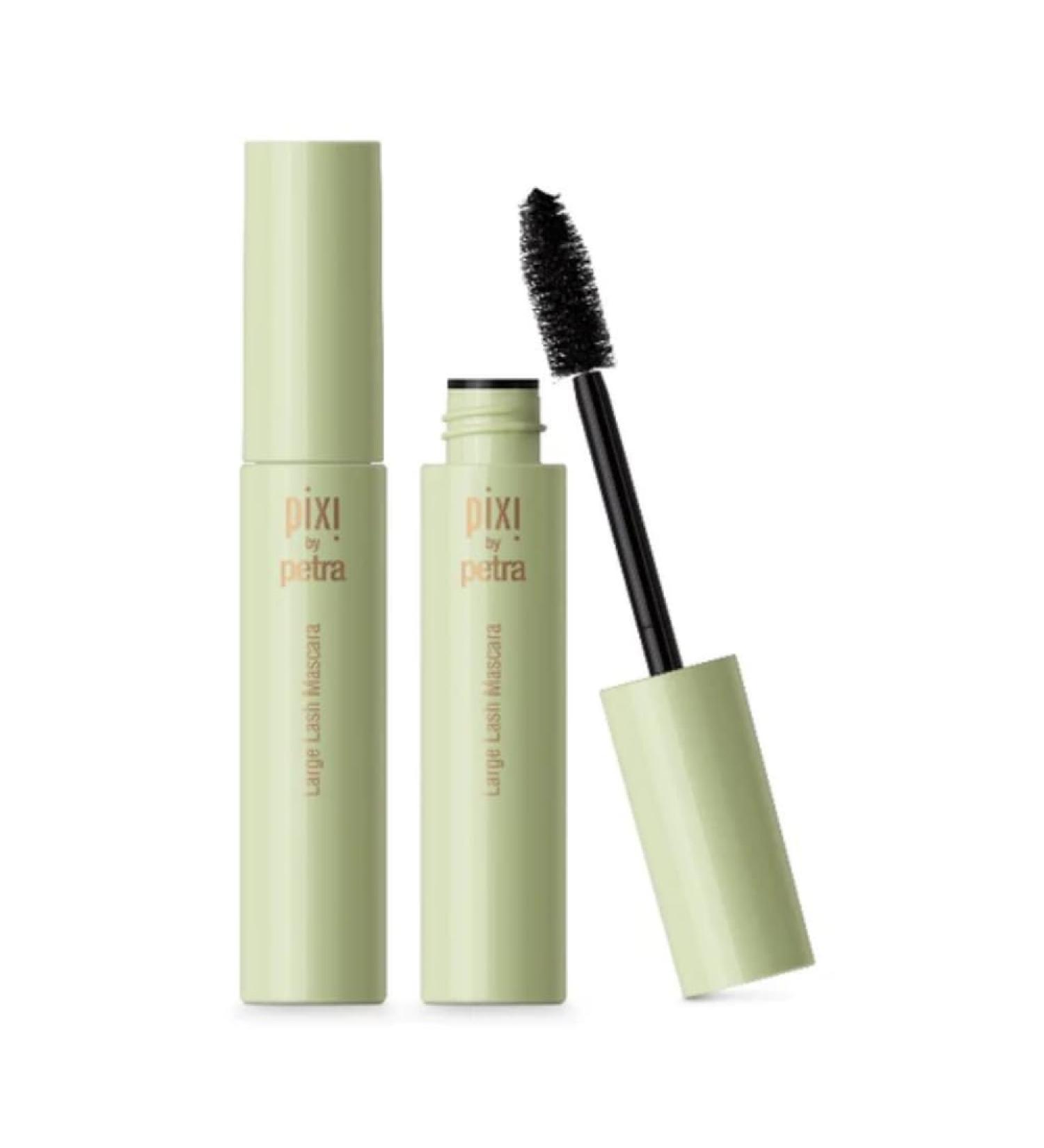2 x Pixi Large Lash Volumising Mascara 13ml - Bold Black