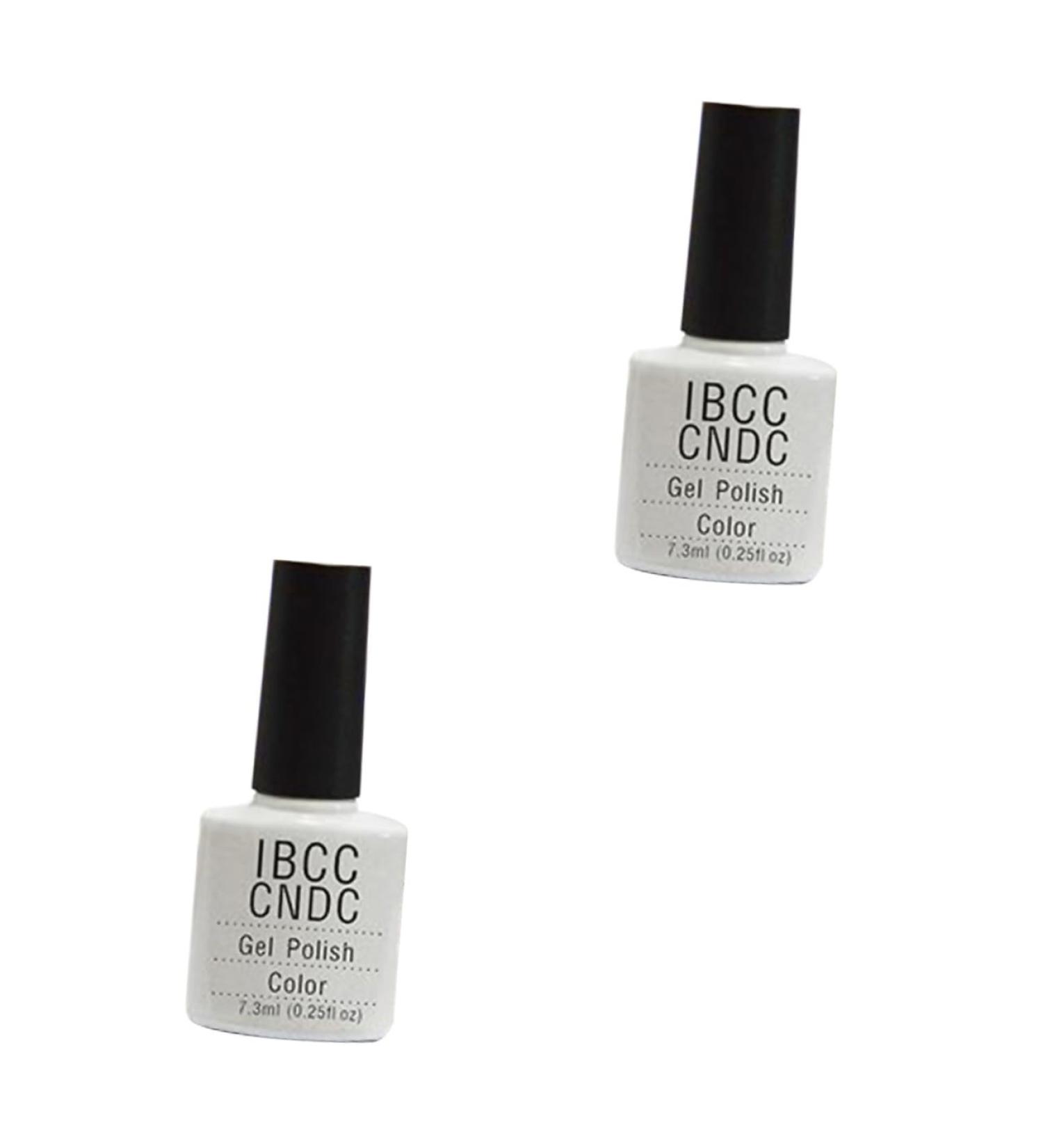 FOMIYES 2pcs Nail Gel Polish Nail Polish Soak off Gel Polish Nail Art Gel Polish Uv Glue mediumx2pcs As Shownx2pcs - Buy Online on GoSupps.com