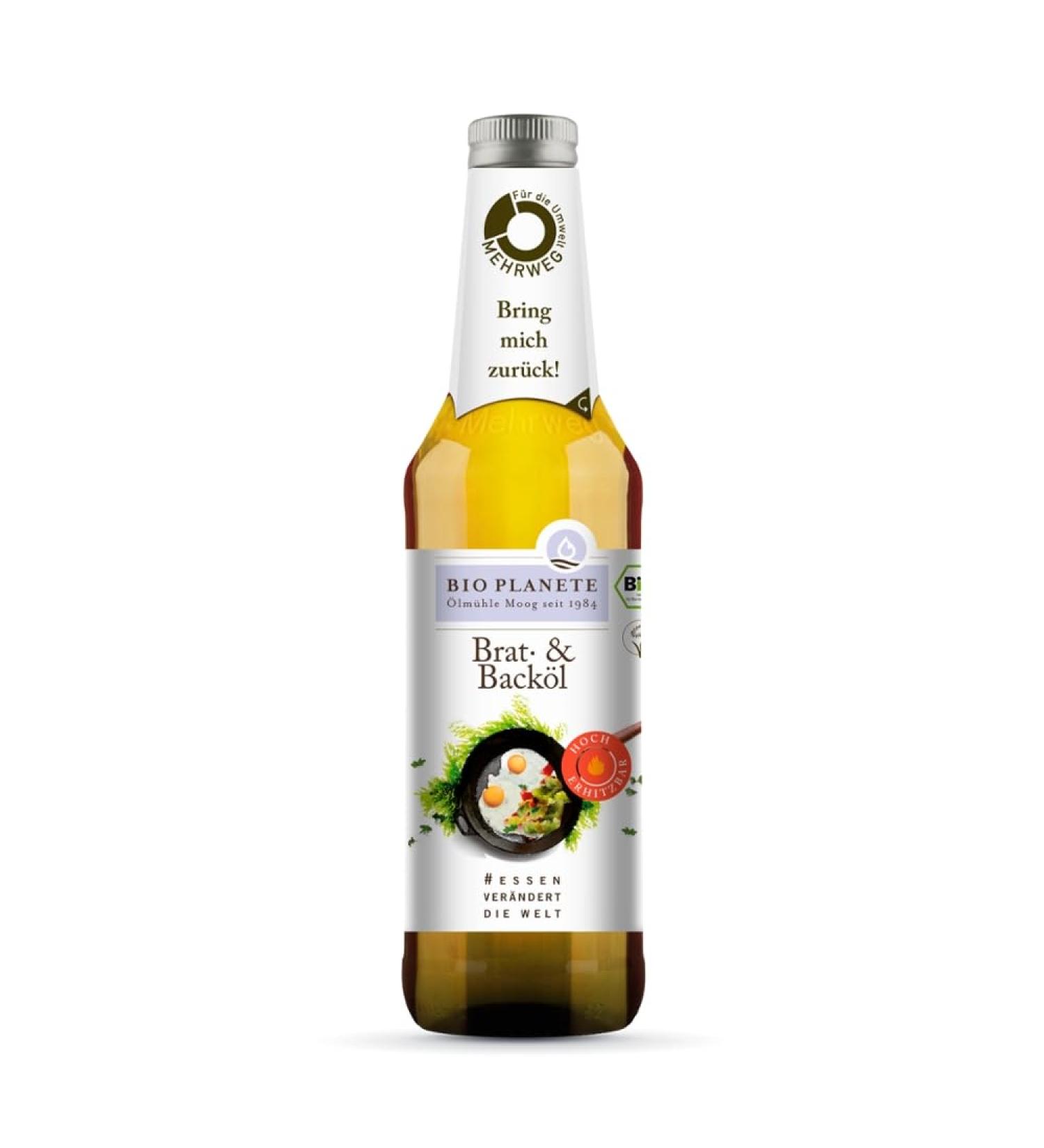 BIO PLAN TE: Frying & Baking Oil 500ml incl. 50Cent deposit