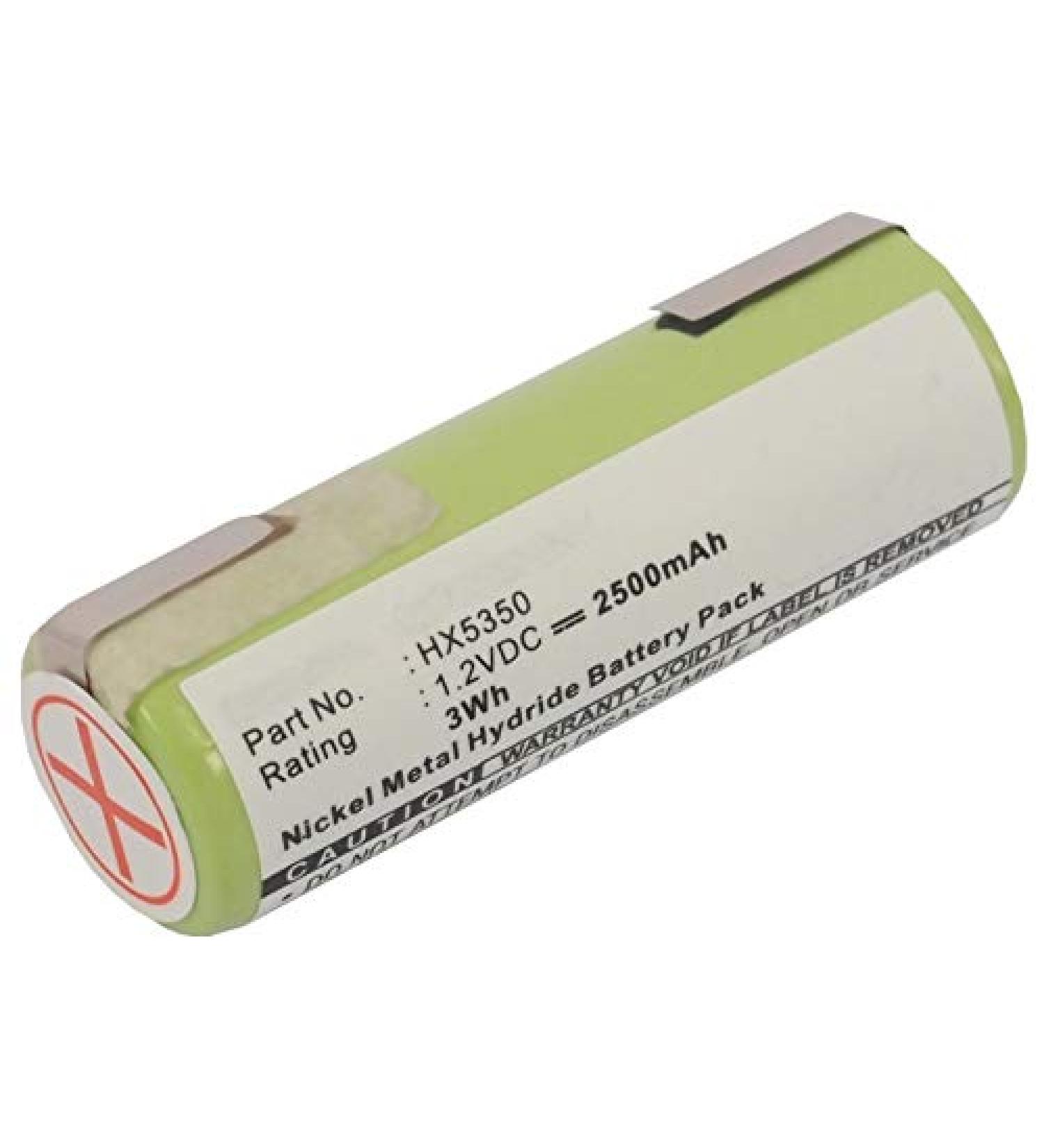 Synergy Digital Toothbrush Battery for Braun Professional Care 9500 - Ultra High Capacity Ni-MH 1.2V 2500mAh Replacement for Braun 233.8008860 - Buy Online on GoSupps.com