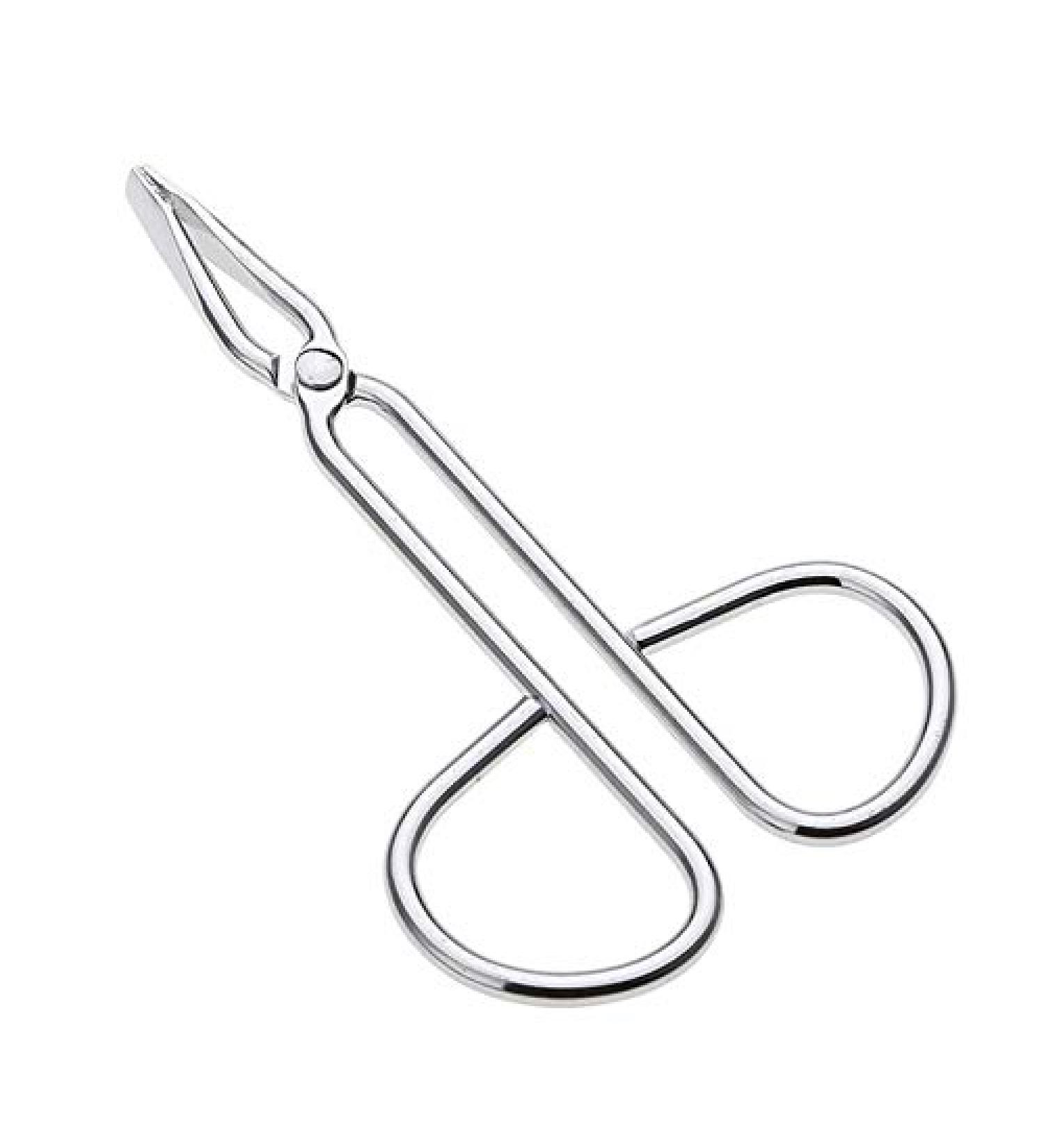 LASSUM Stainless Steel Eyebrow Scissors Shaped Tweezers - 2 PCS Straight Tip Clip - Buy Online on GoSupps.com
