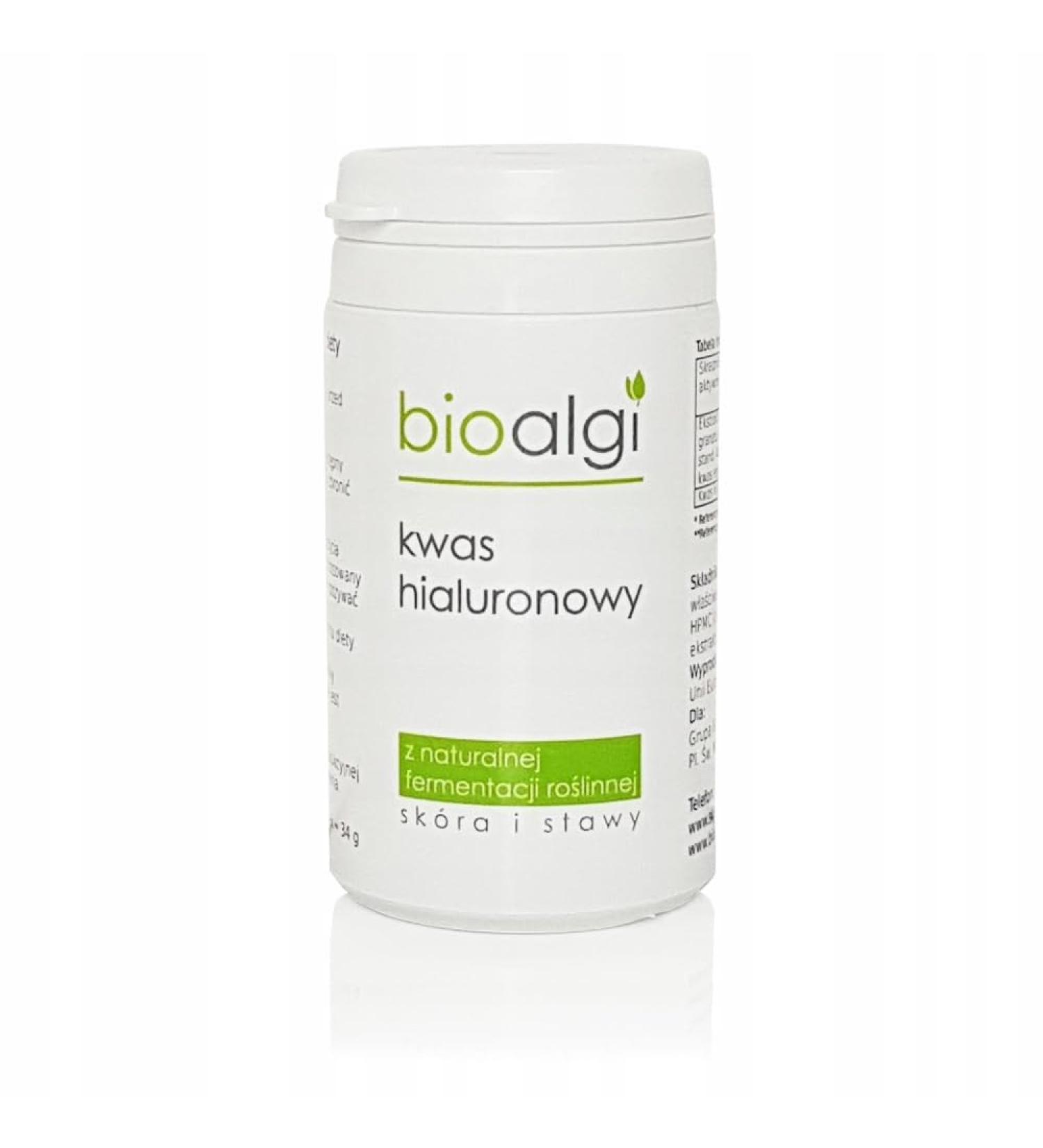 Hyaluronic Acid Capsules - Joints and Skin 80 Capsules