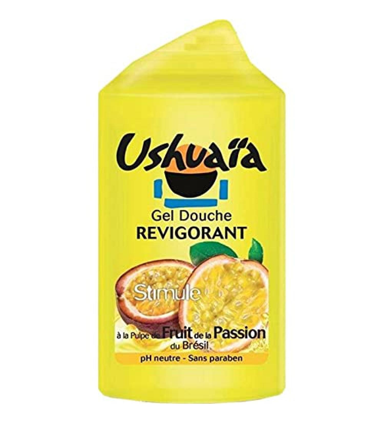 Ushua a Ushuaia Invigorating shower Fruit de la Passion 250 ml 3 pieces