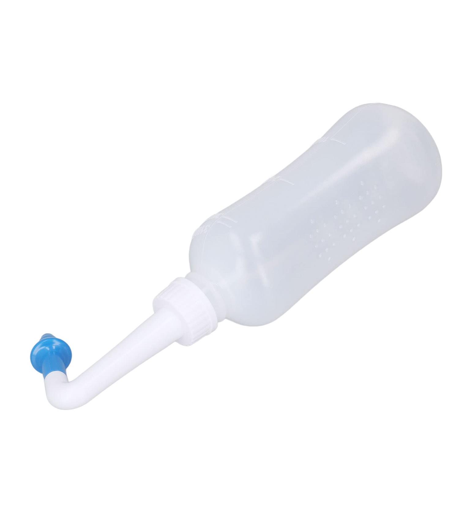 Omabeta 300ml Professional Nose Wash Bottle for Adults - Soothing Nasal Rinse (Blue, One Hole) - Buy Online on GoSupps.com