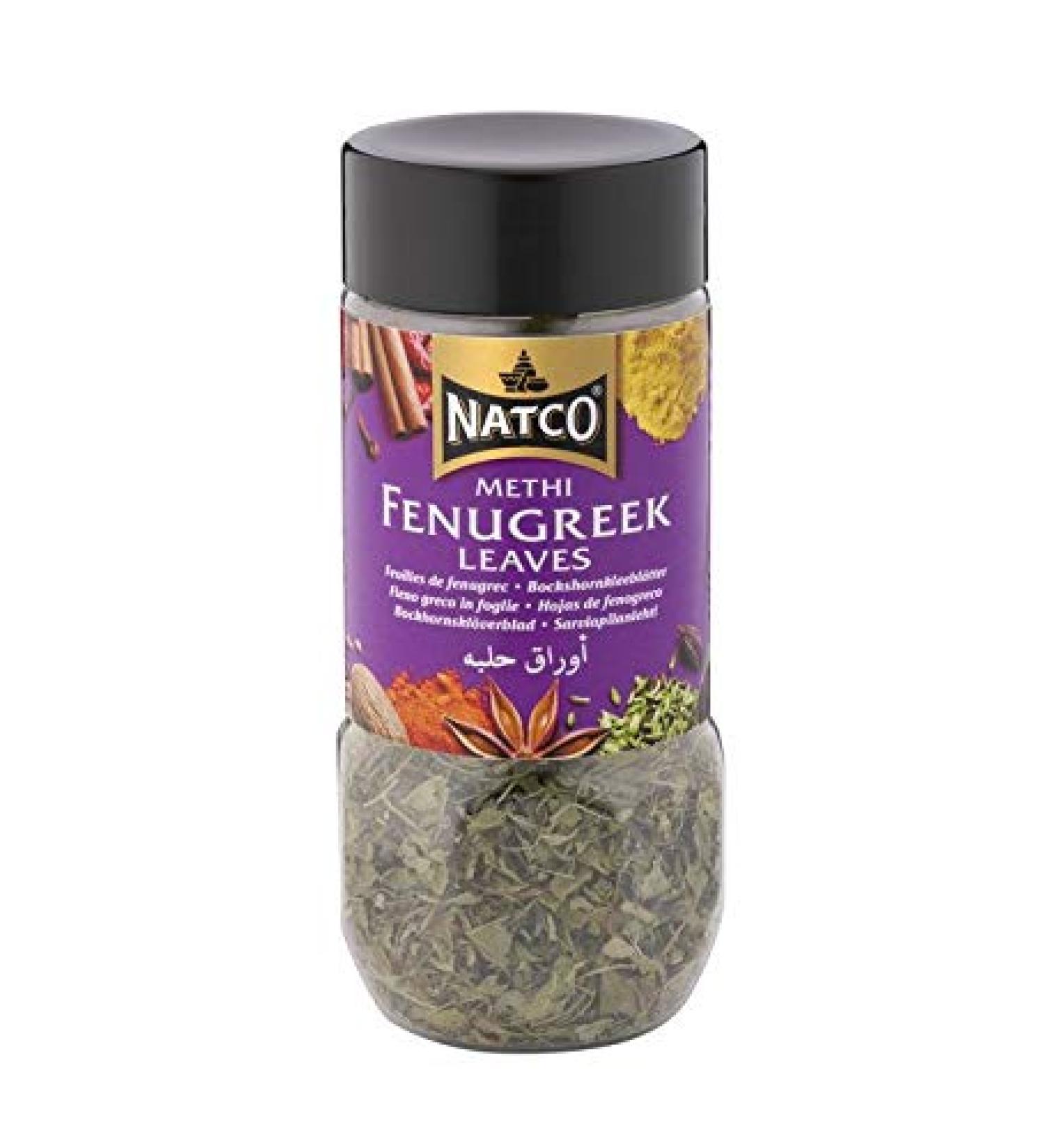 Natco - Feuilles de fenugrec - (methi) - 10 g - Lot de 2