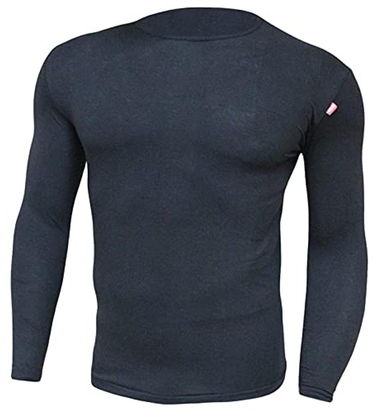 Cottonil Black Sleeve Under Shirt For Men Black 3XL