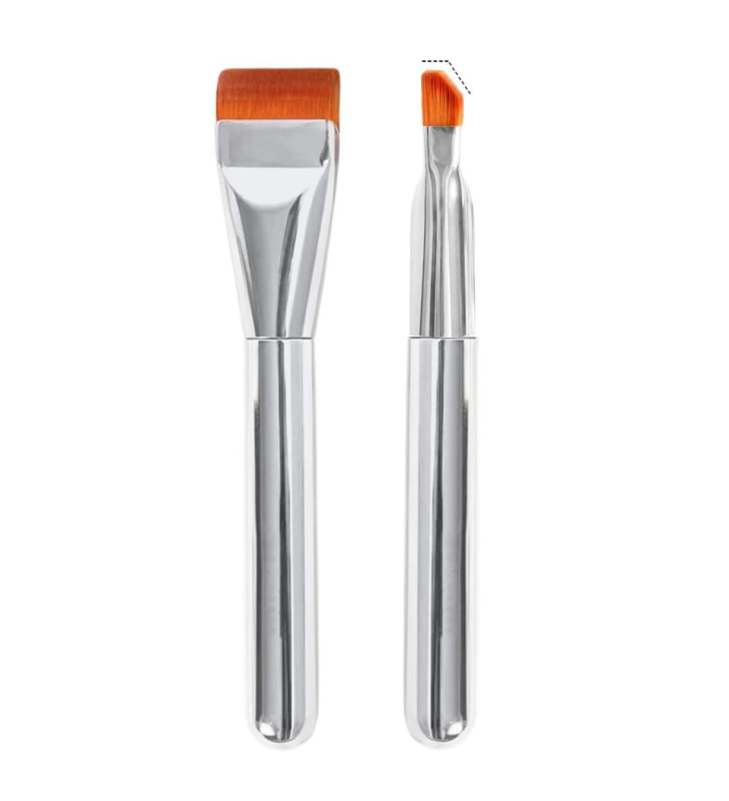 Premium Foundation Brush for Liquid Makeup & Concealer - Soft Bristles Kabuki Brush | Non-Soaking Cosmetic Tool for Creams & Masks - Buy Online on GoSupps.com