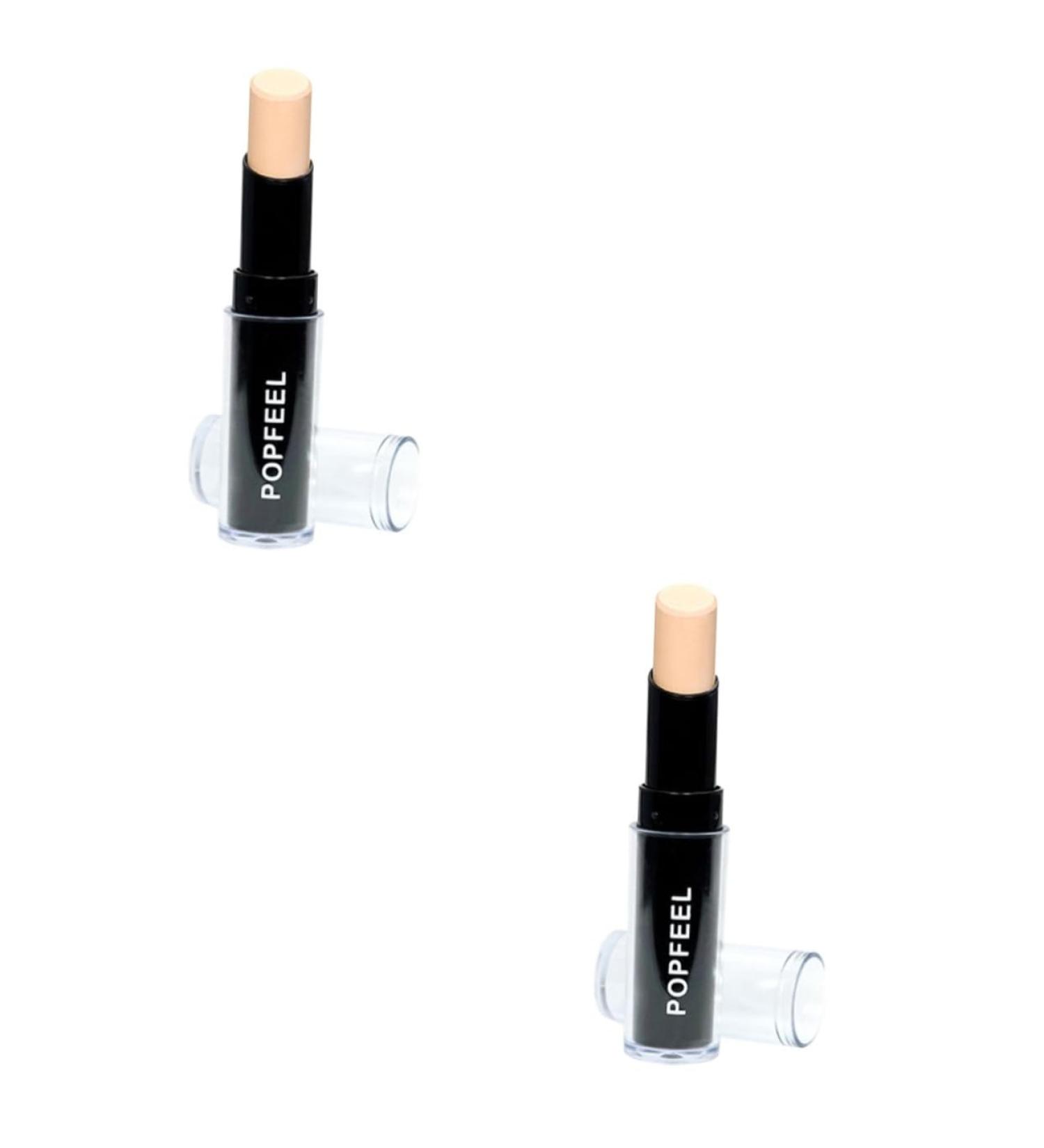 WOONEKY 2pcs Makeup Concealer Foundation Concealer Stick Concealer Pen Blemish Concealer Cosmetics Concealer - Buy Online on GoSupps.com
