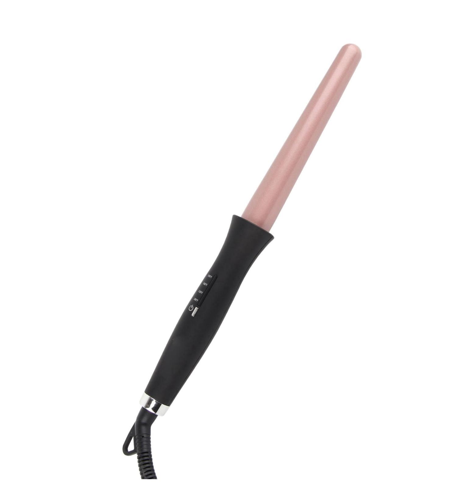 Flat Curling Iron & Hair Straightener | Adjustable Automatic Shutoff | 100-240V | 4 Heat Settings | 360 Rotation | Ergonomic Handle | US Plug | International Shipping - Buy Online on GoSupps.com