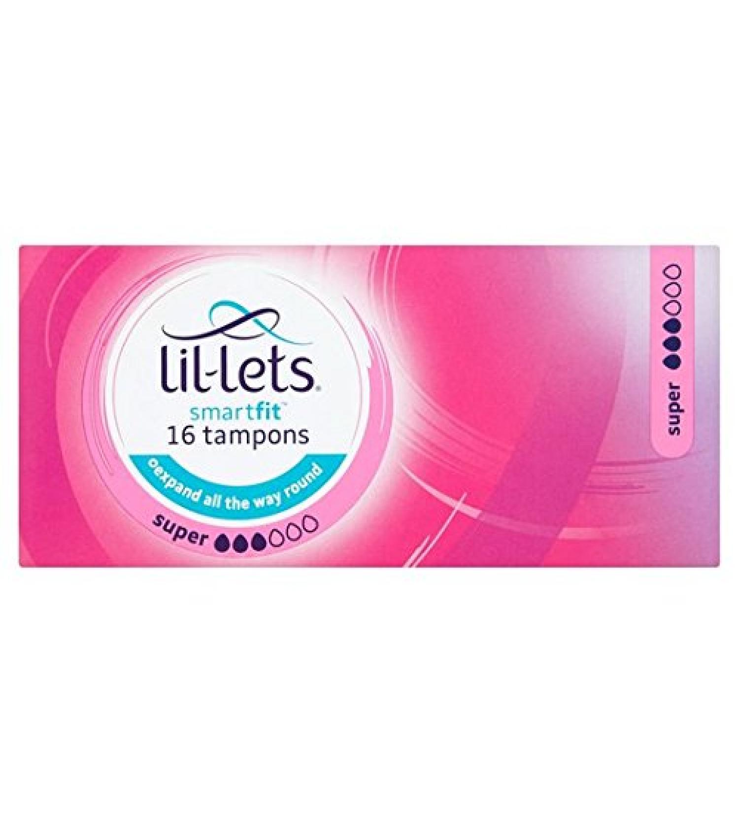 Lil super tampons can be 16 p Pack