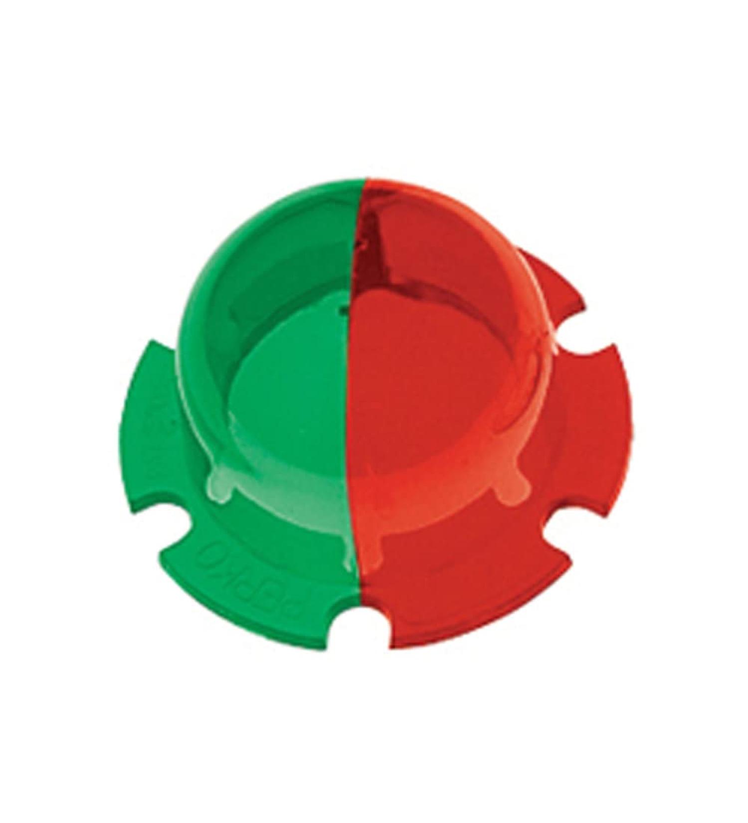 Perko 0297DP0LNS 112.5 Lens for Bi-Color Lights - Red/Green