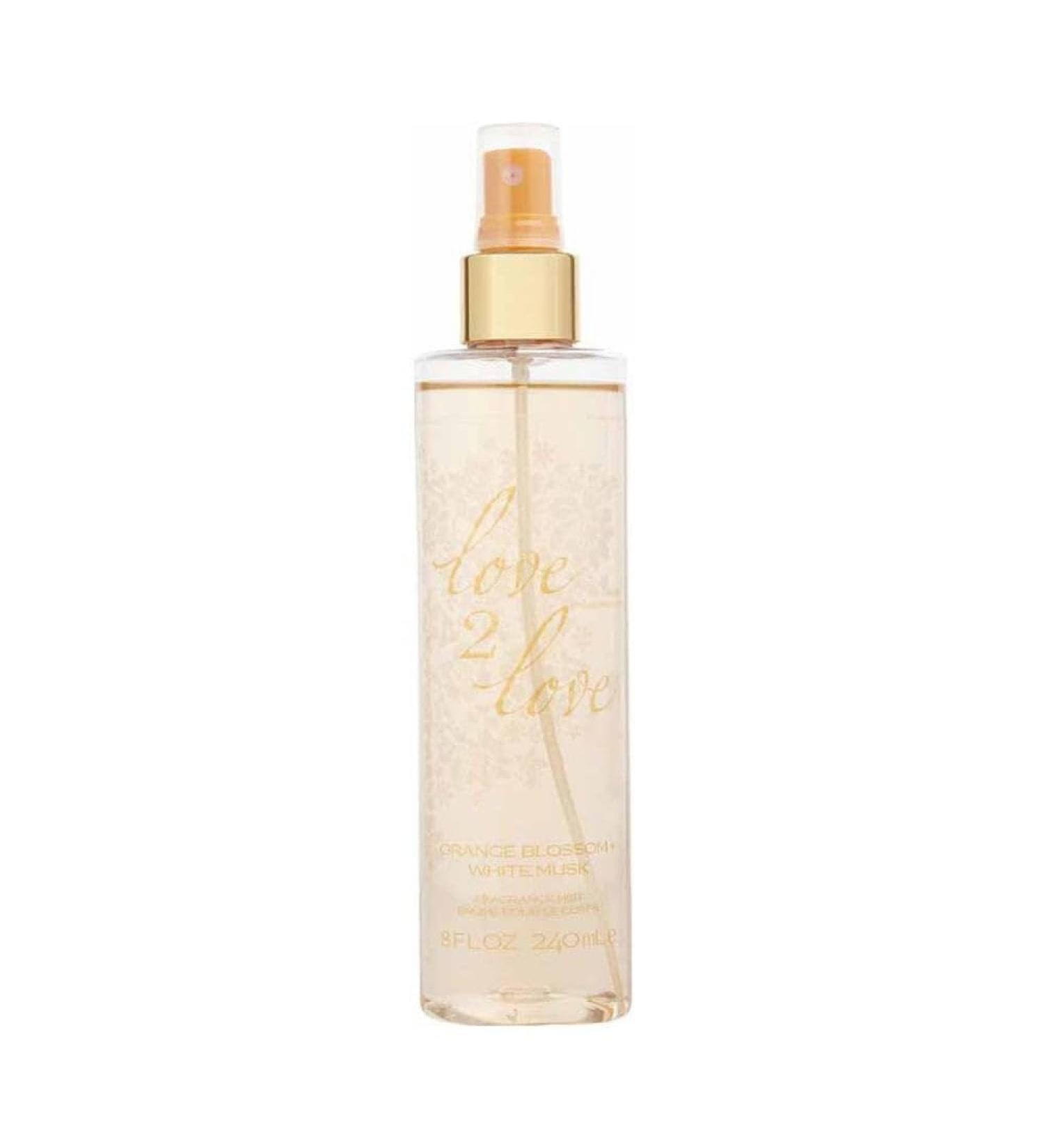 Love2Love Orange Blossom + White Musk Fragrance Mist 8 fl oz