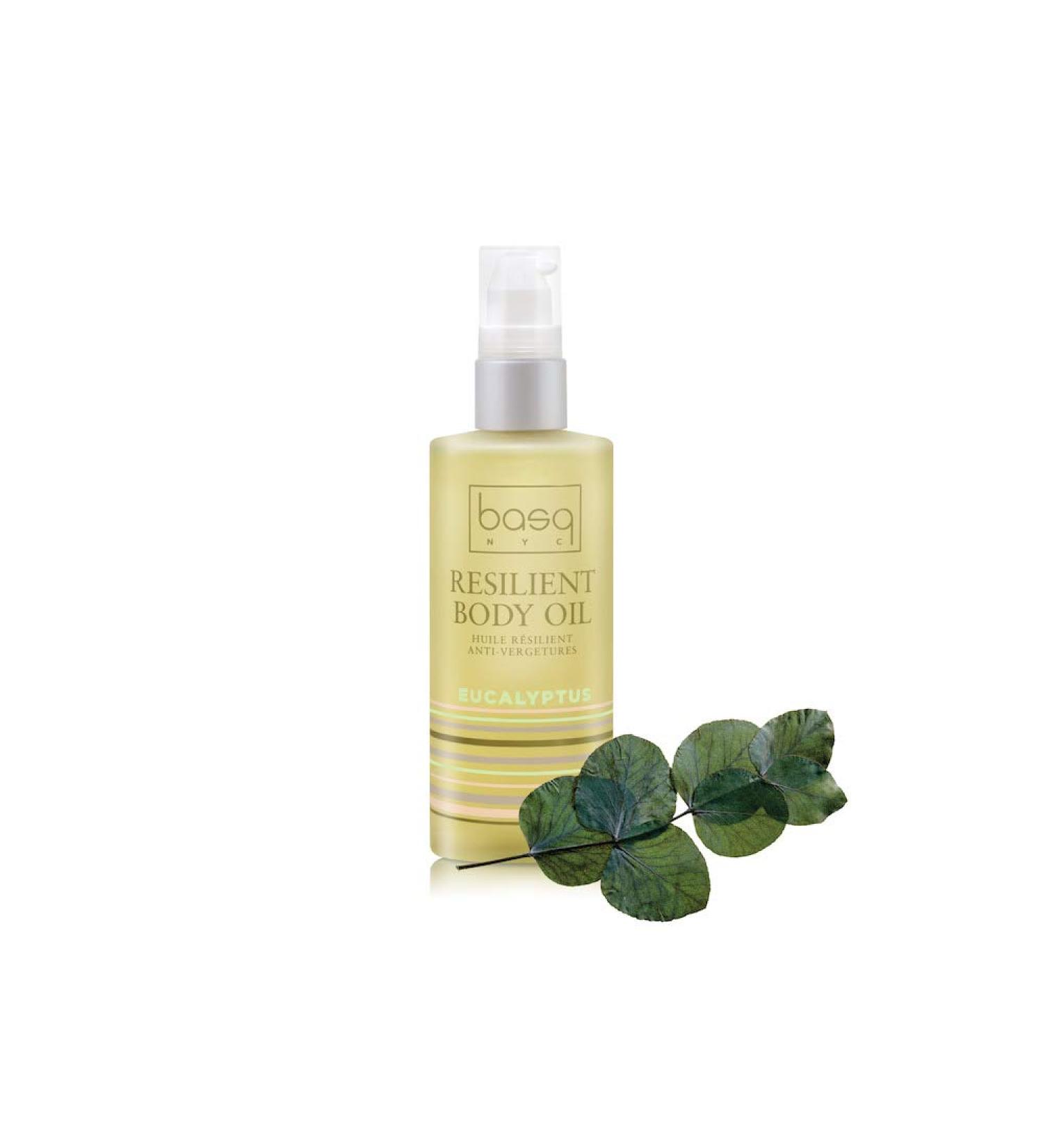 Resilient Body Stretch Mark Oil - Eucalyptus | 4 Fl Oz | Best Skin Care for Pregnancy & Weight Loss | International Shipping Available - Buy Online on GoSupps.com