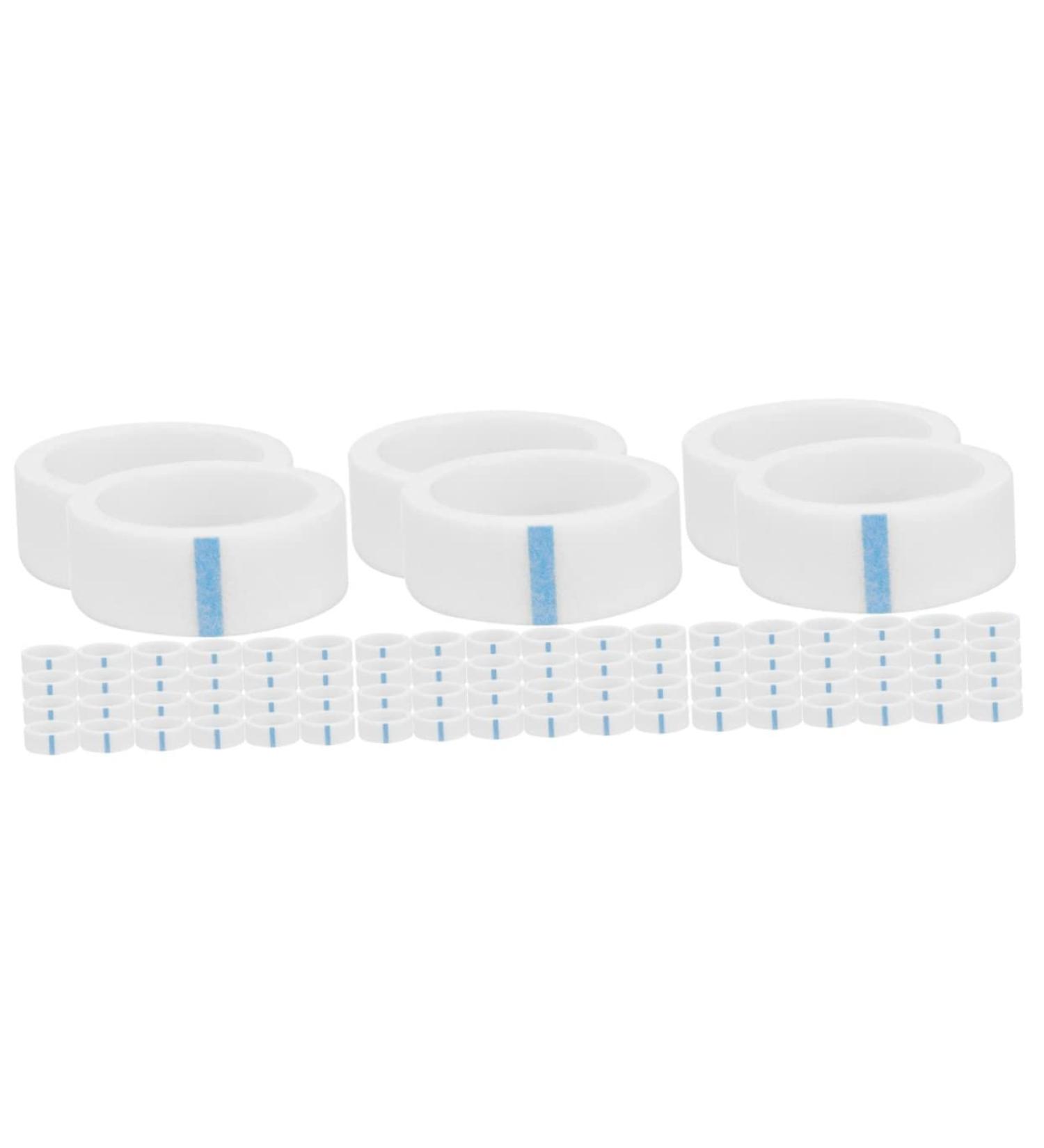 MAGICLULU 90 Rolls Non-woven Fabric Lash Tape Eye Lashes Tools Make up Tape for Eyes Lash Supplies for Lash Techs Eye Lift Tape Eyelash Grafting Tape Skin Tape Easy to Tear - Buy Online on GoSupps.com