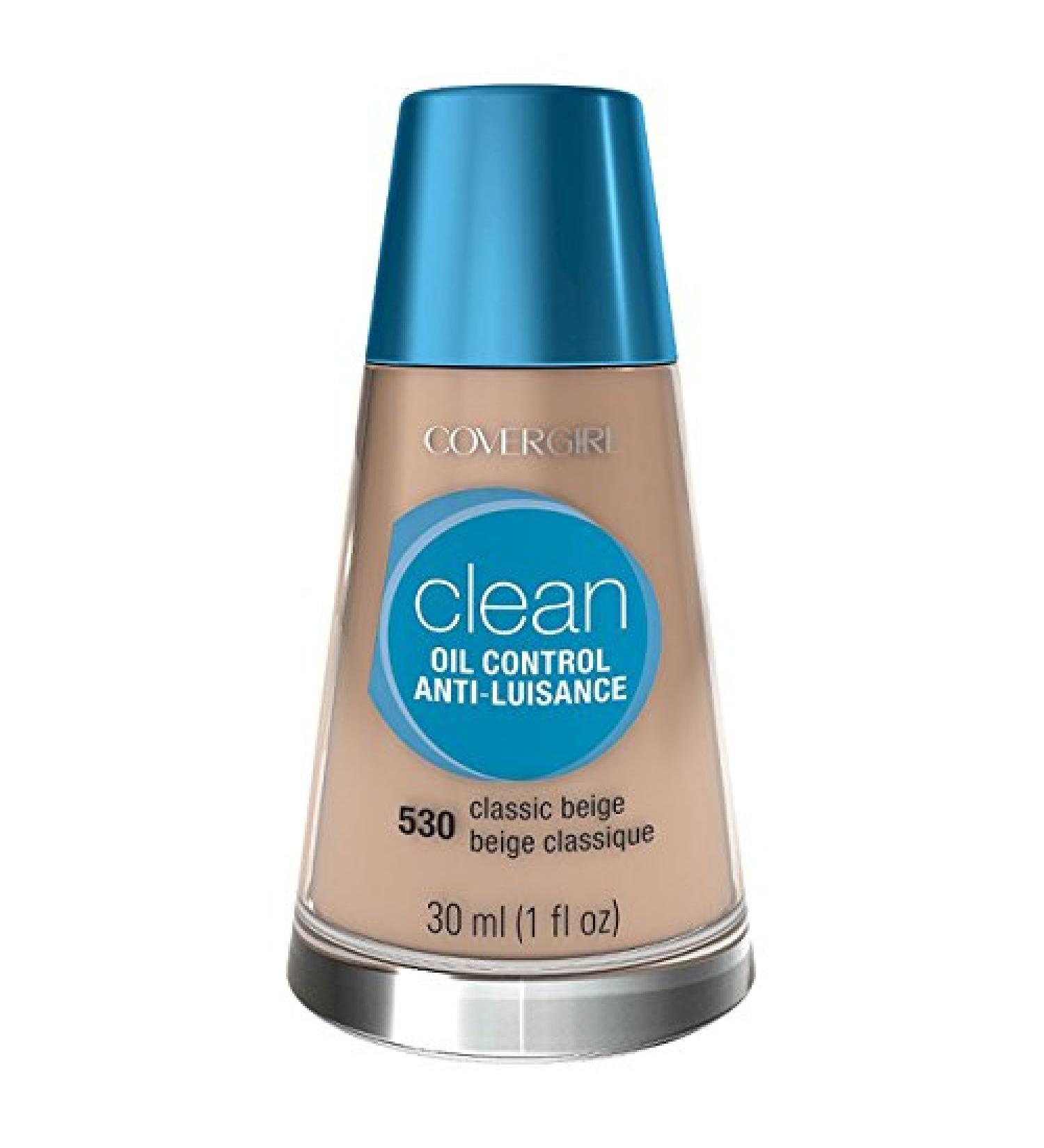 CoverGirl Clean Oil Control Liquid Makeup  Classic Beige 530 1 fl oz (30 ml)