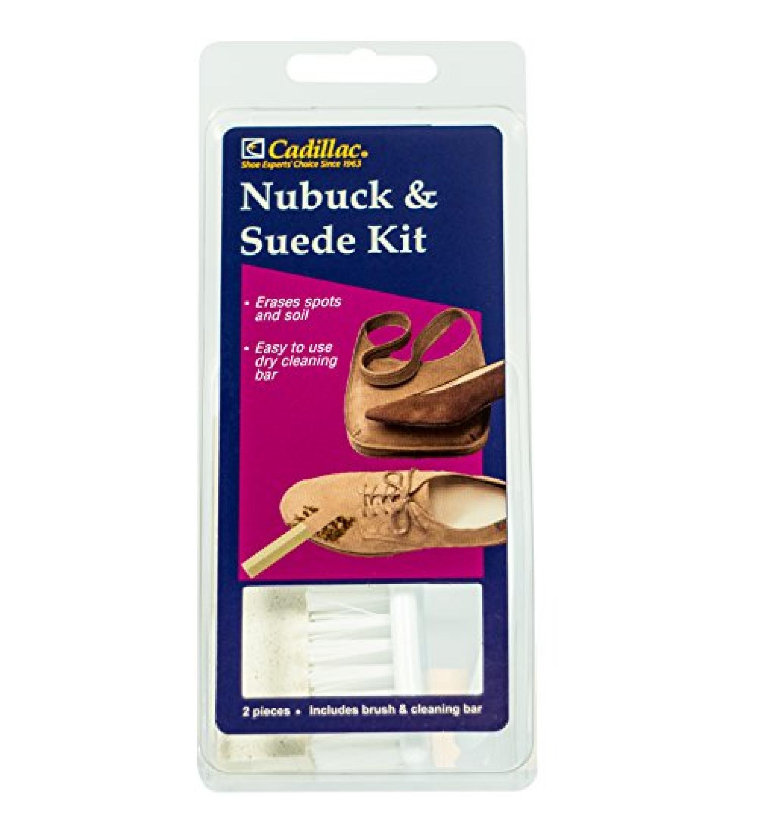 Cadillac Nubuck & Suede Cleaner Kit - Stain Removal and Deep Cleaning for Shoes, Boots, Bags, Coats & More - Buy Online on GoSupps.com