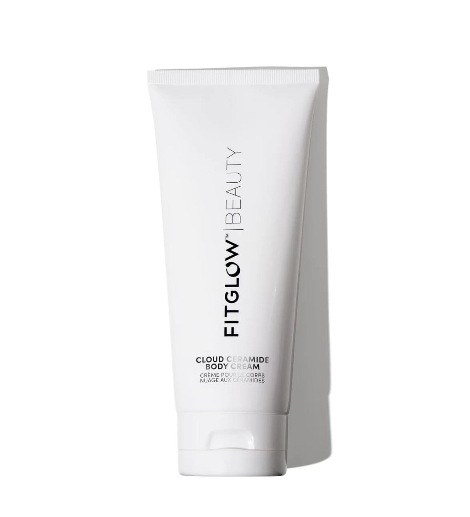 Fitglow Beauty Cloud Ceramide Body Cream | Ultra-Hydrating Skin Restorer with Ceramides + Hyaluronic Acid | Replenishes Moisture Plumps & Firms | Lightweight Fast Absorbing | 200ml / 6.8oz - Buy Online on GoSupps.com