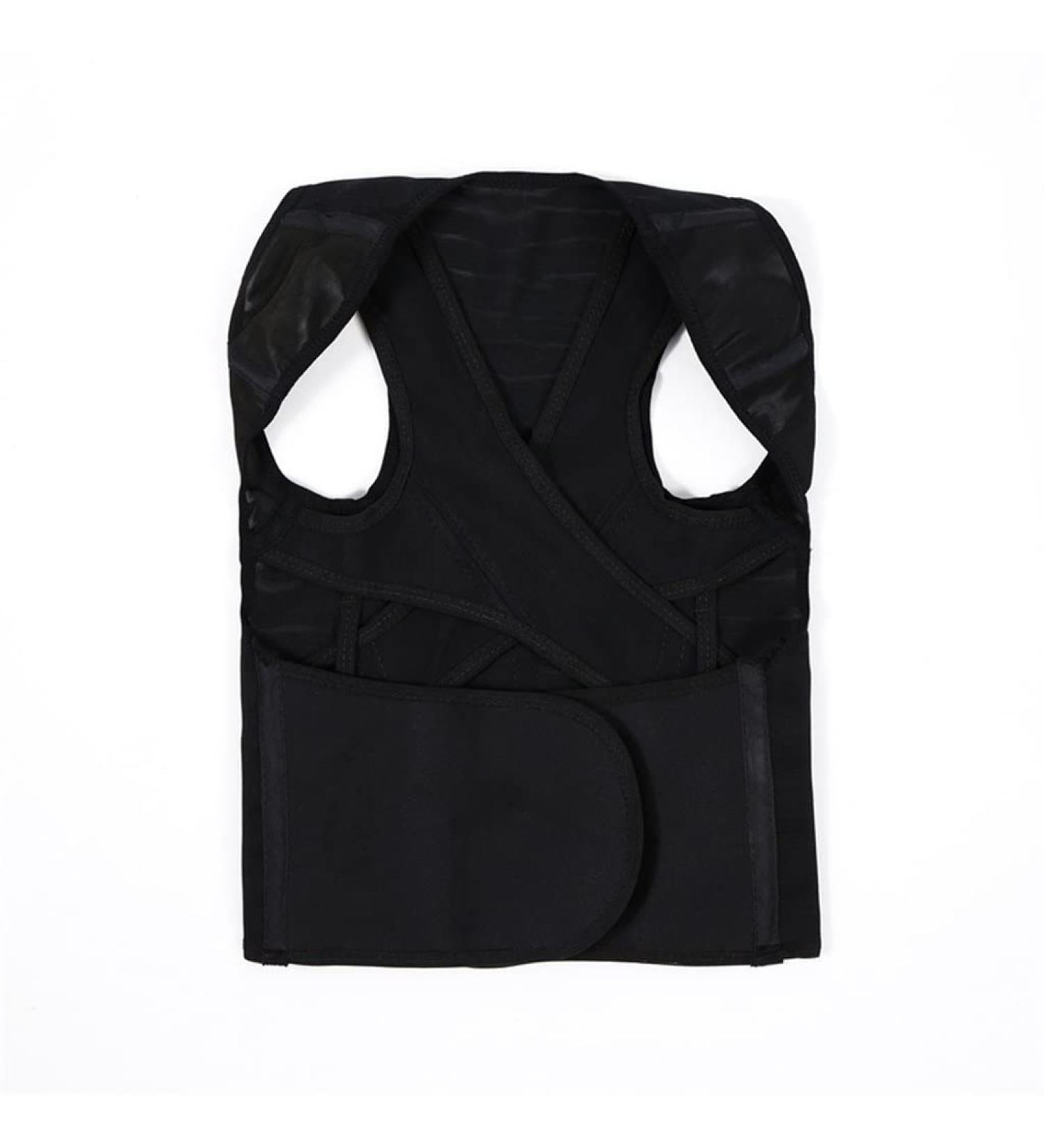 YMGSCC Posture Corrector Shoulder Lumbar Brace Spine Back Support Belt Adjustable Correction(XL) X-Large B - Buy Online on GoSupps.com