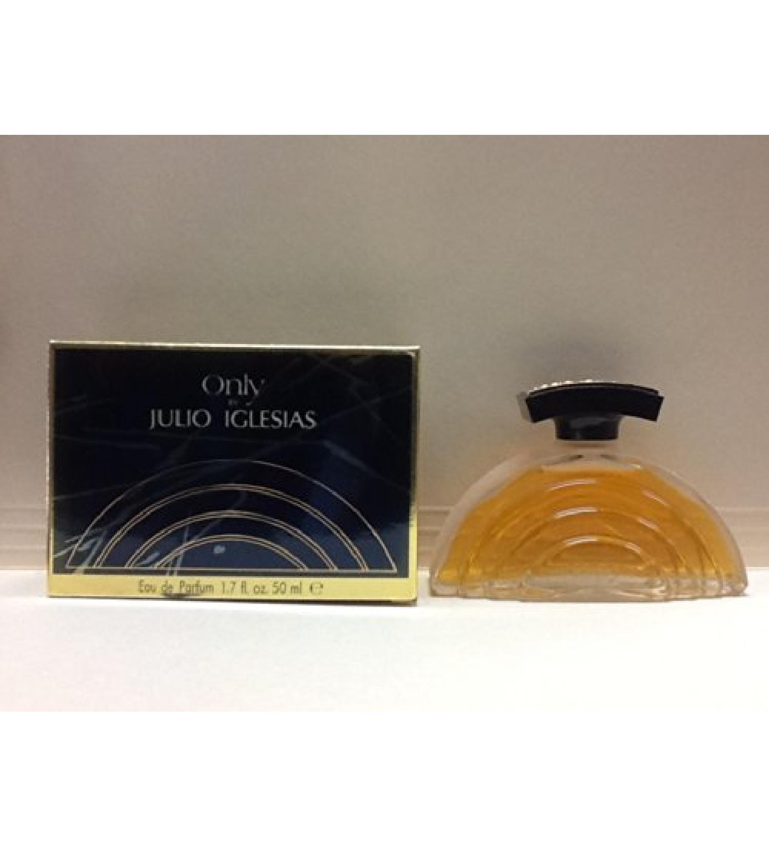 ONLY BY JULIO IGLESIAS 1.7 oz / 50 ml EAU DE PARFUM SPLASH / DAB-ON FOR WOMEN