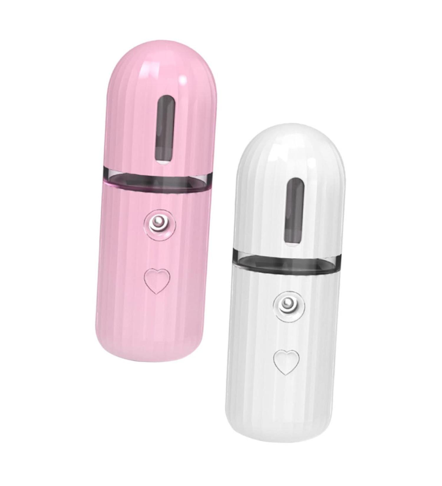 Hemoton 2pcs Moisturizing Sprayer Humidifier Handy Hydrating Mist Sprayer Travel Atomizer Practical Facial Mister Durable Facial Mister Premium Facial Mister Lightweight Facial Mister - Buy Online on GoSupps.com