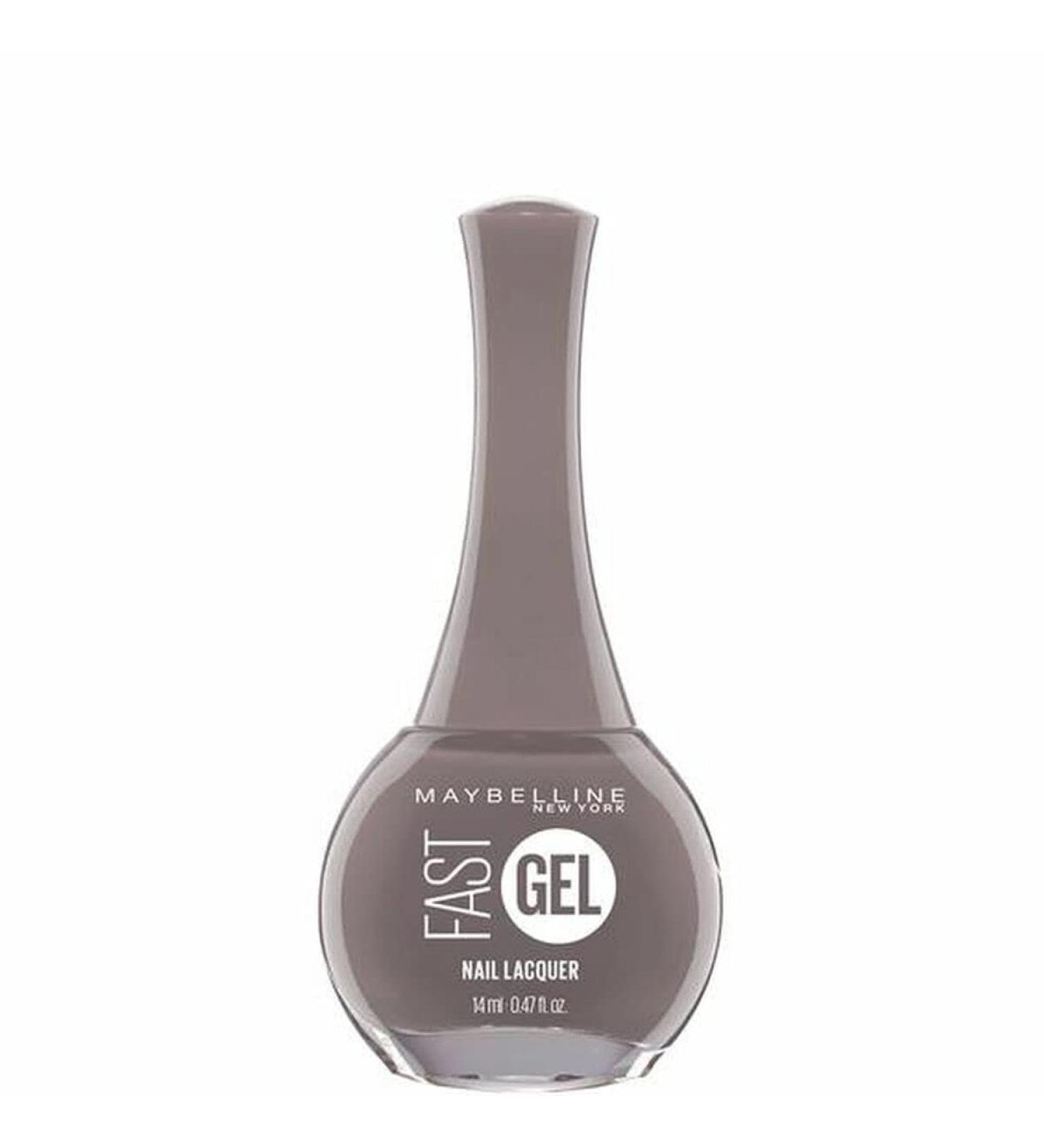 Maybelline Fast Gel Nail Lacquer Sinful Stone 16 Long-Lasting Nail Polish 7ml
