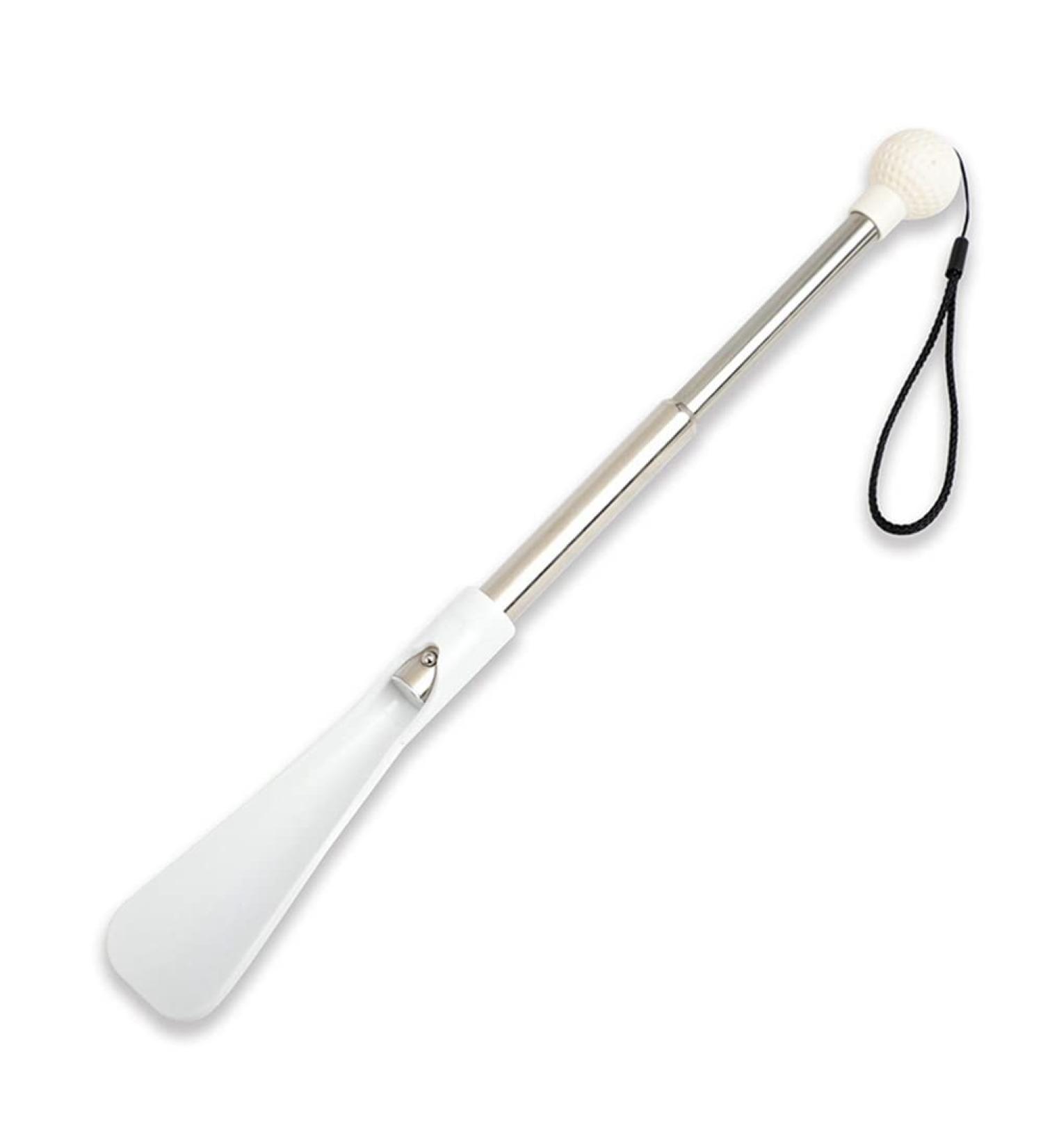 Pteanecay Shoe Horn -Shoe Aide Device for Seniors with Adjustable Sock Assist Device for Elderly Pregnan for Daily Living - Buy Online on GoSupps.com