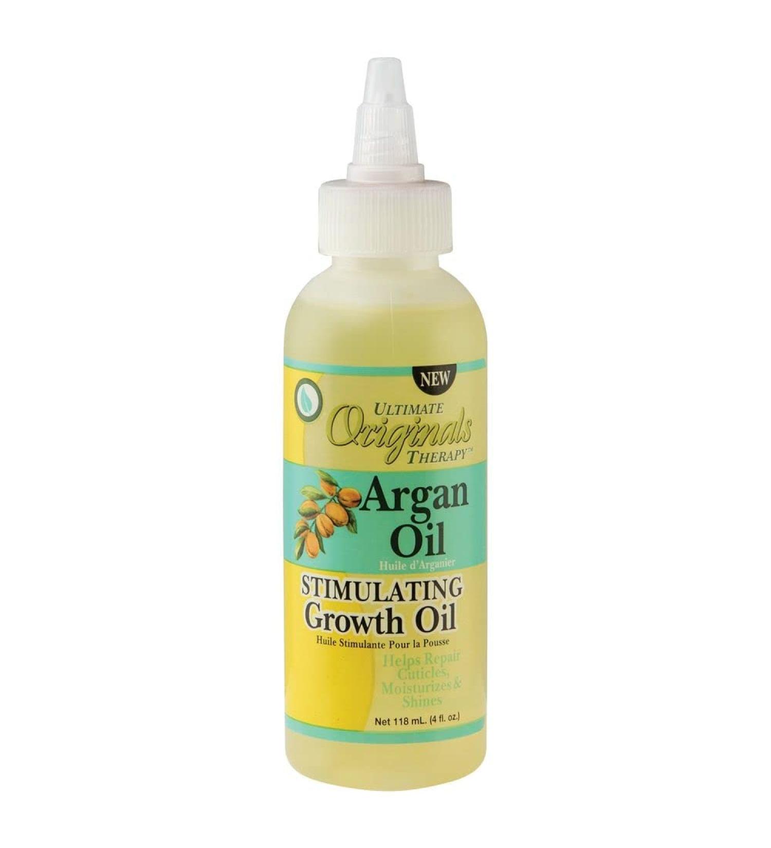 Originals by Africa's Best Therapy Argan Oil Stimulating Growth Oil  Penetrates & Rejuvenates Hair  Scalp  Nails and Skin  All Day Long Moisturizing & Conditioning  4oz Bottle Argan Oil 4 Ounce (Pack of 1)
