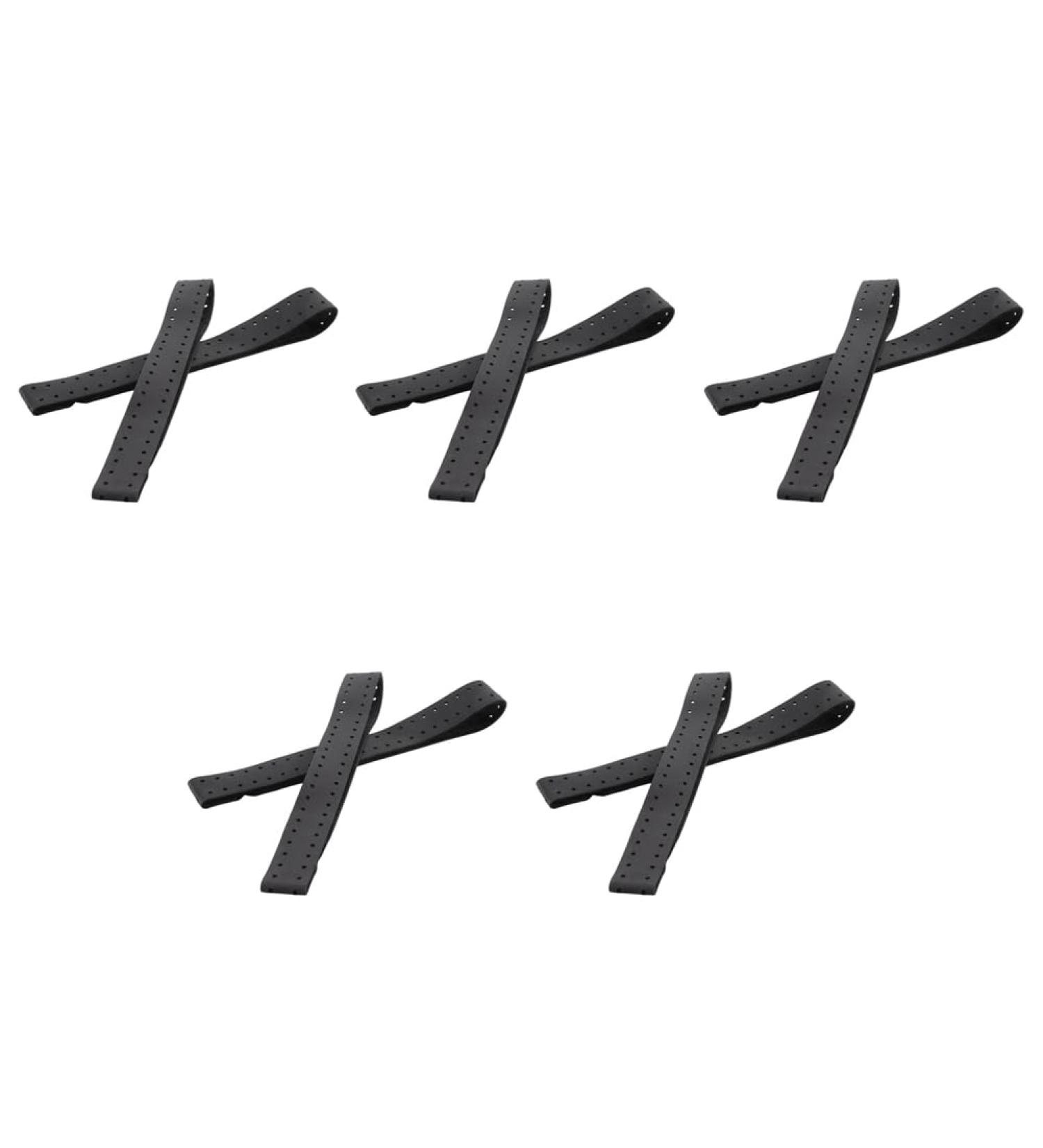 Buy 10 Pack Adjustable Breathable Replacement Wristbands for Heart Rate Monitors - Soft Strap - Black - International Shipping Available - Buy Online on GoSupps.com