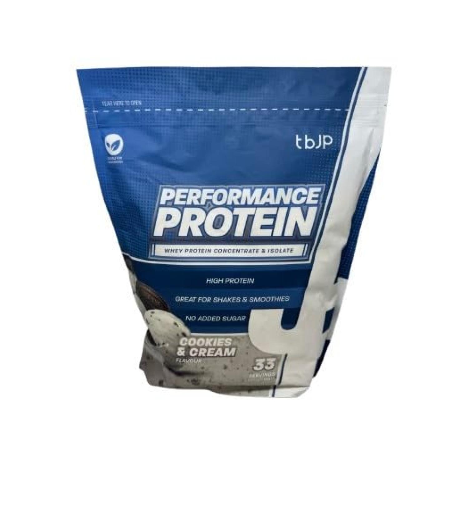 tbJP Powered by JP Performance Protein Cookies & Cream - 1000g