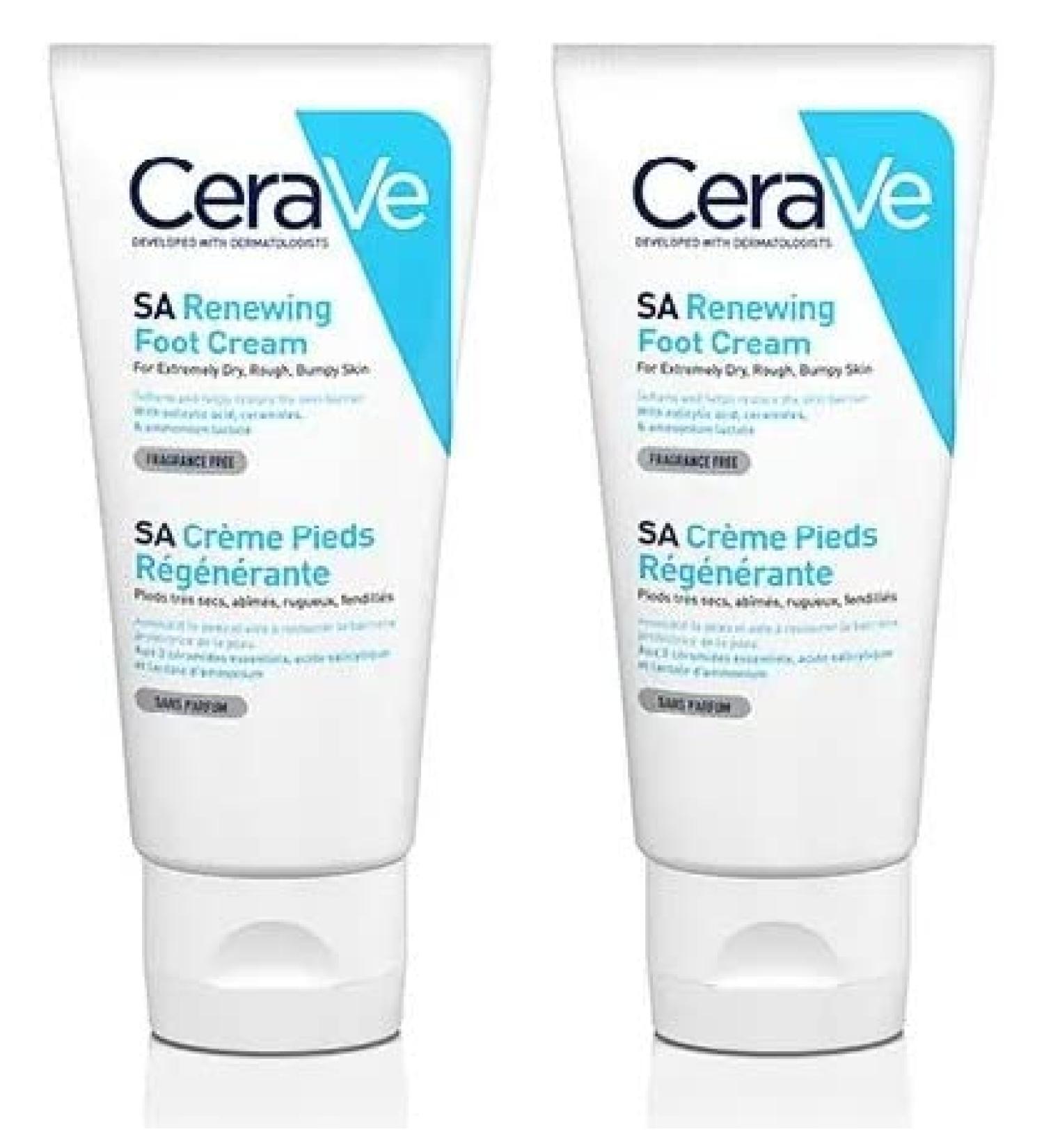 CeraVe DOUBLE SA Renewing Foot Cream 88ml