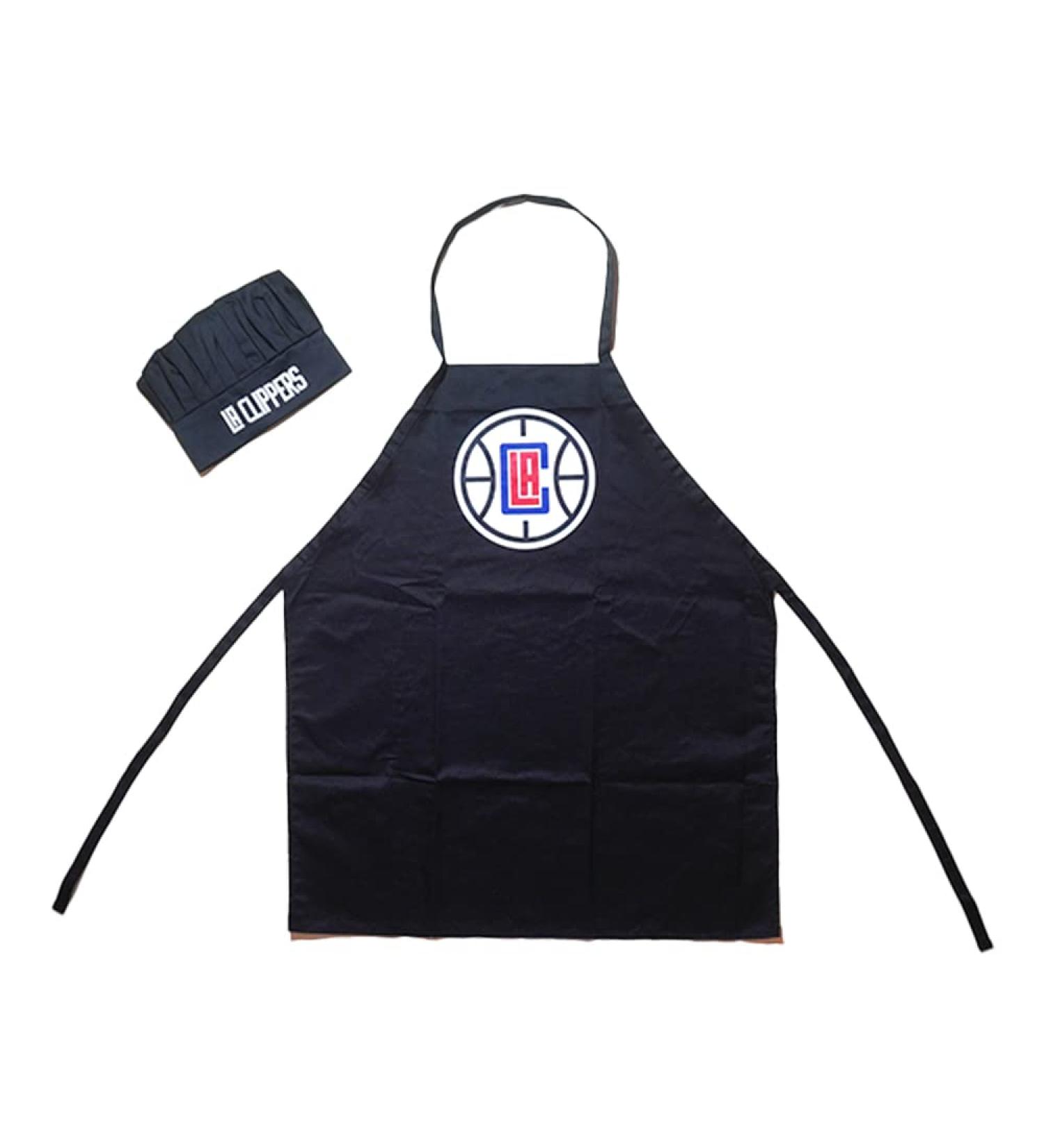 Pro Specialties Group Los Angeles Clippers Chef Apron/Hat Gift Bundle for N B A Fans