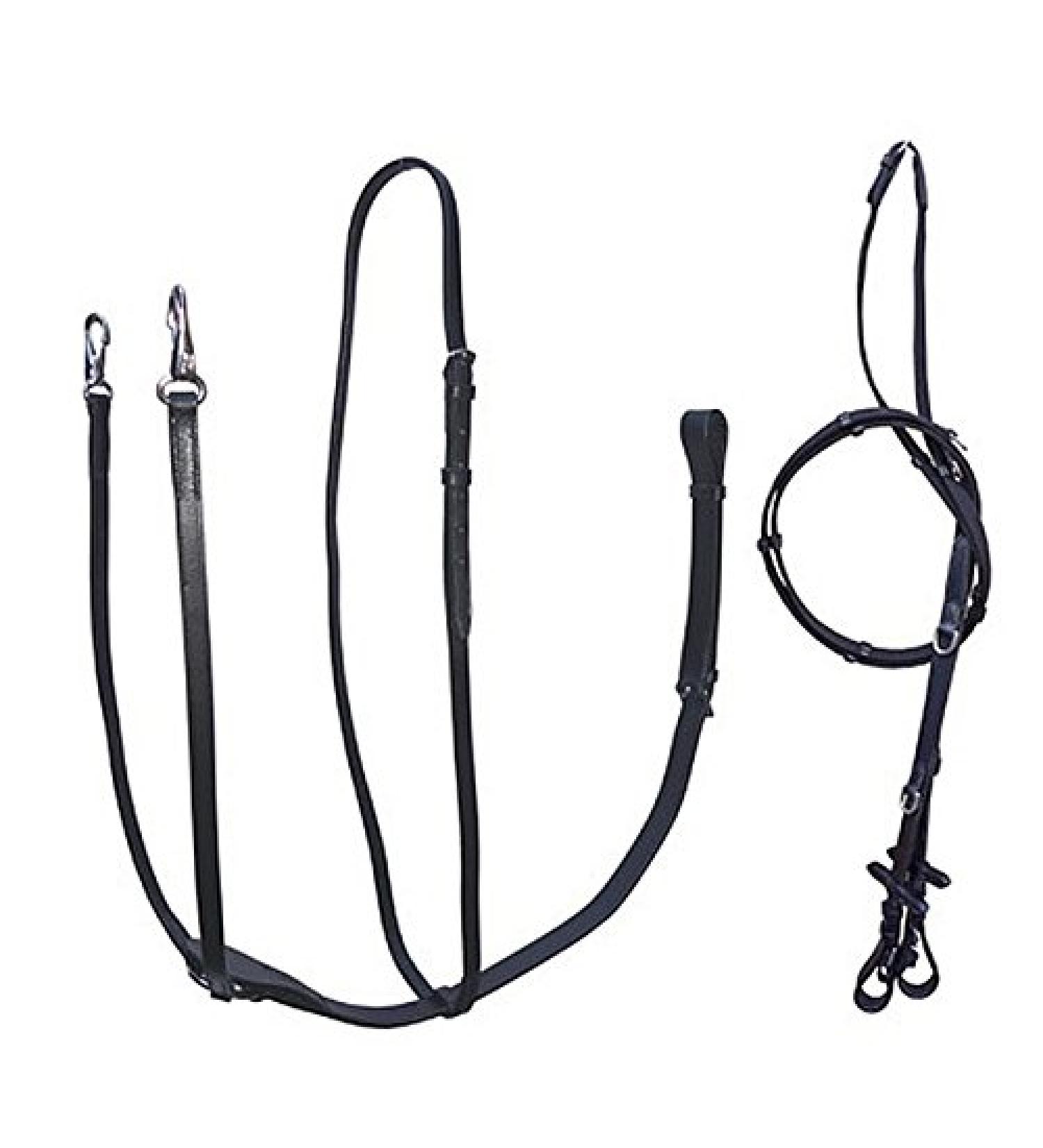 Gallop Economy Leather Market Harborough Cob Size Black