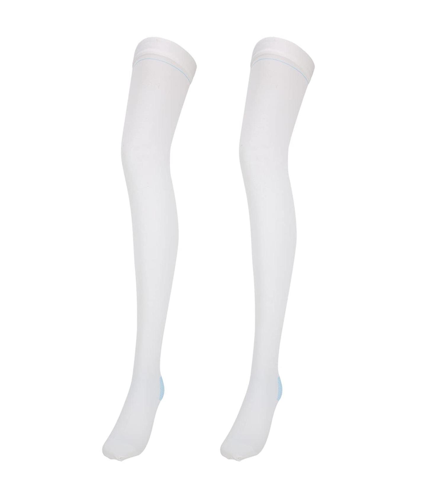 Varicose Veins Socks - Compression Stockings for Blood Clots | Anti-Slip Supportive Stockings (Size L) - Global Shipping - Buy Online on GoSupps.com