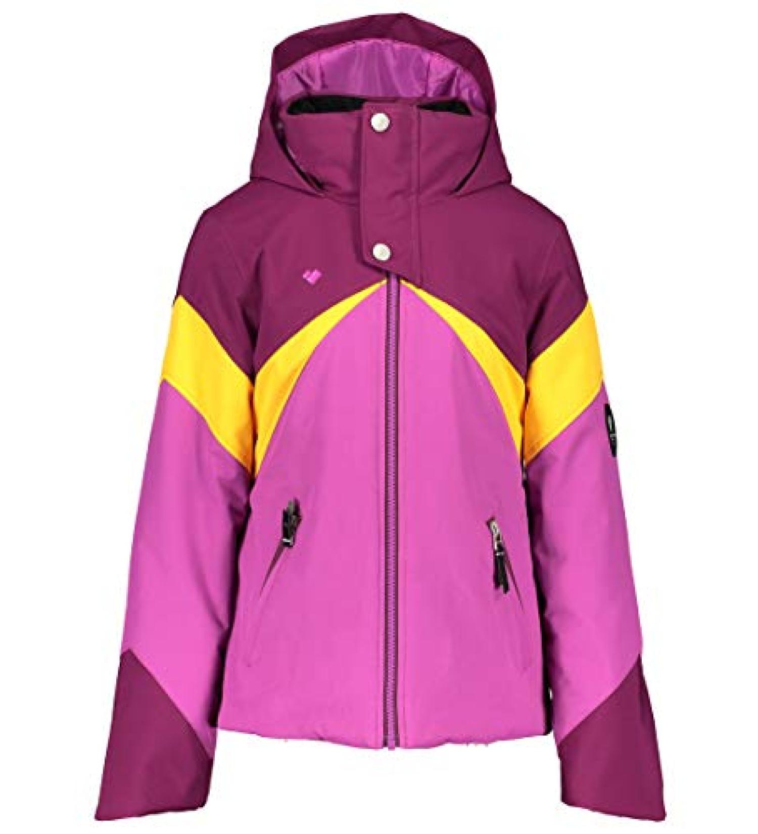 Obermeyer Girls' Tabor Jacket (Little Big Kids) Cactus Flower Large