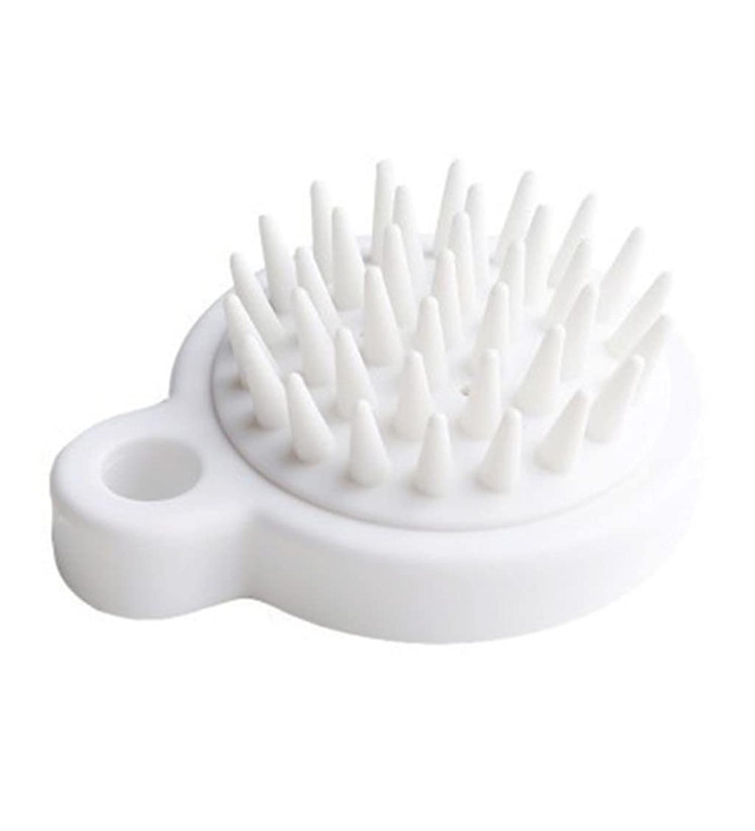 Silicone Shower Hair Wash Brush - Scalp Massage Comb for Body & Hair Care | Shampoo and Bath Essential - Buy Online on GoSupps.com