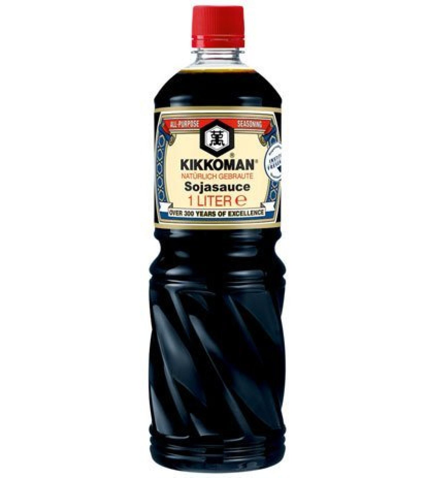 Kikkoman Kikkoman Soy Sauce Standard Naturally Fermented - 1 L