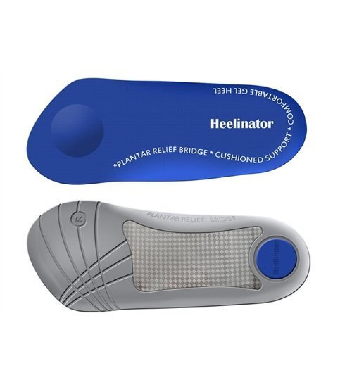 Heelinator Premium Quality   Plantar Fasciitis Gel Insole for Men & Women   Foot & Heel Pain Relief Orthotic   Orthopedic Support   Women s 6-11
