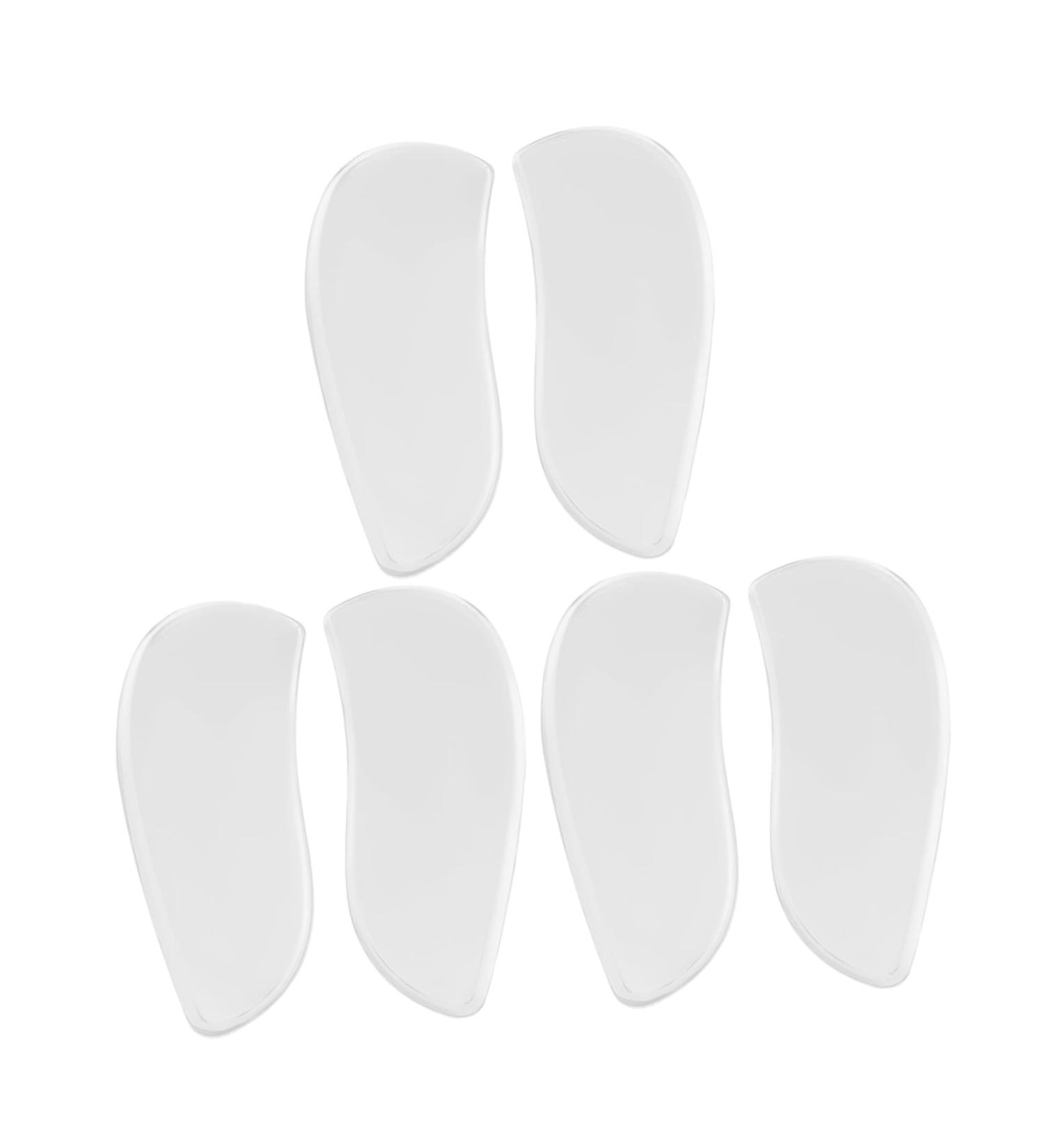 6 Pairs Heel Pads for Heel Correction - Comfortable Half Insoles for Foot Support | International Shipping Available - Buy Online on GoSupps.com