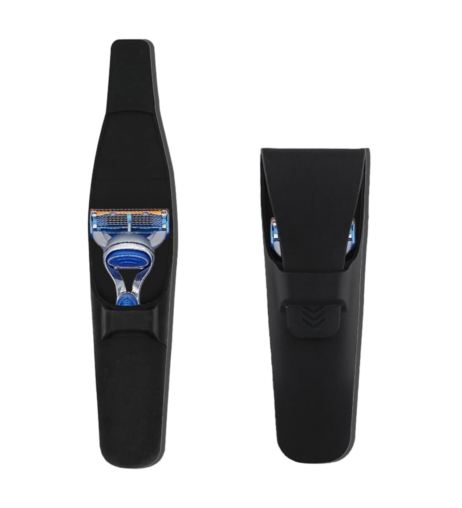 Eodkse Portable Razor - Travel-Friendly Silicone Shell - Dust & Damage Protection - Ideal for Razor Planes - Black - Buy Online on GoSupps.com