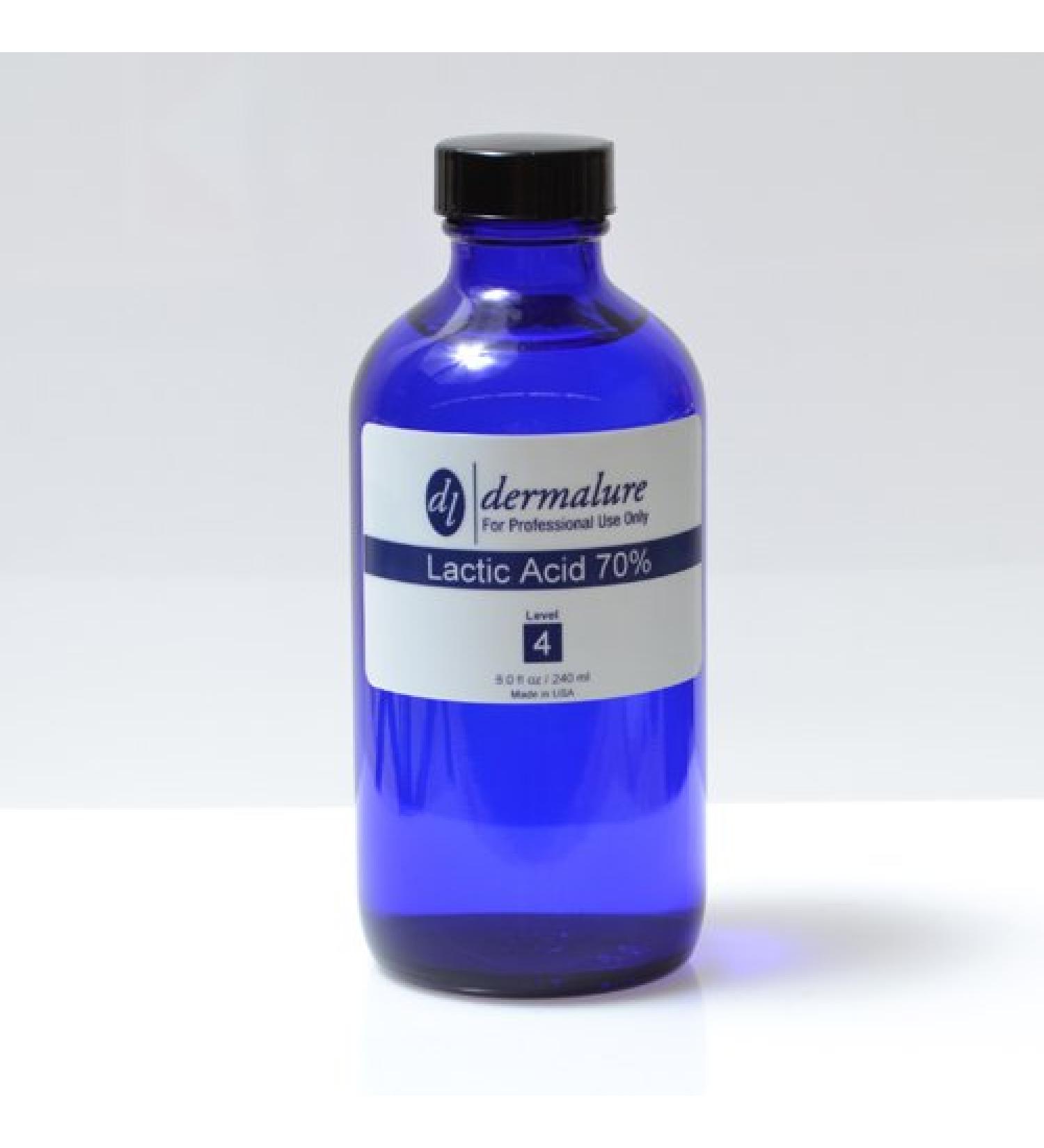 Lactic Acid Peel 70% Medical Grade 8oz. 240ml (Level 4 pH 0.3)