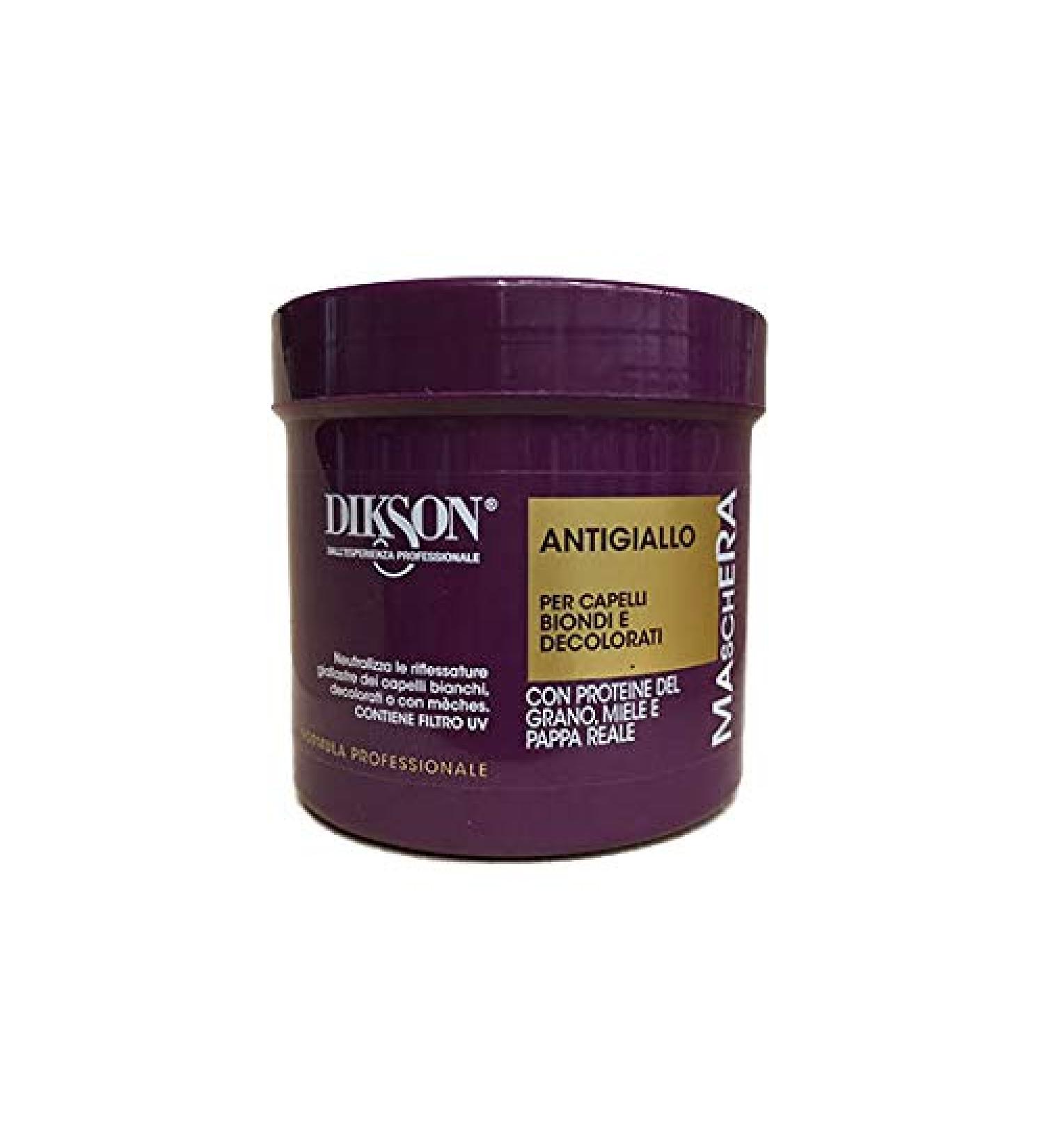 Dikson - Anti-yellow mask for blonde and bleached hair 500 ml