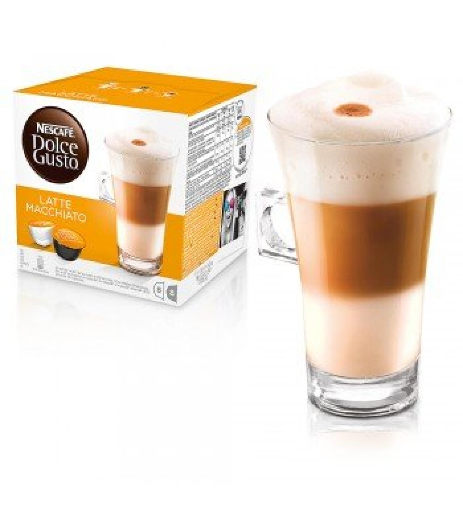 NESCAFE DOLCE GUSTO Nescaf Dolce Gusto - 16 capsules Milk Macchiato
