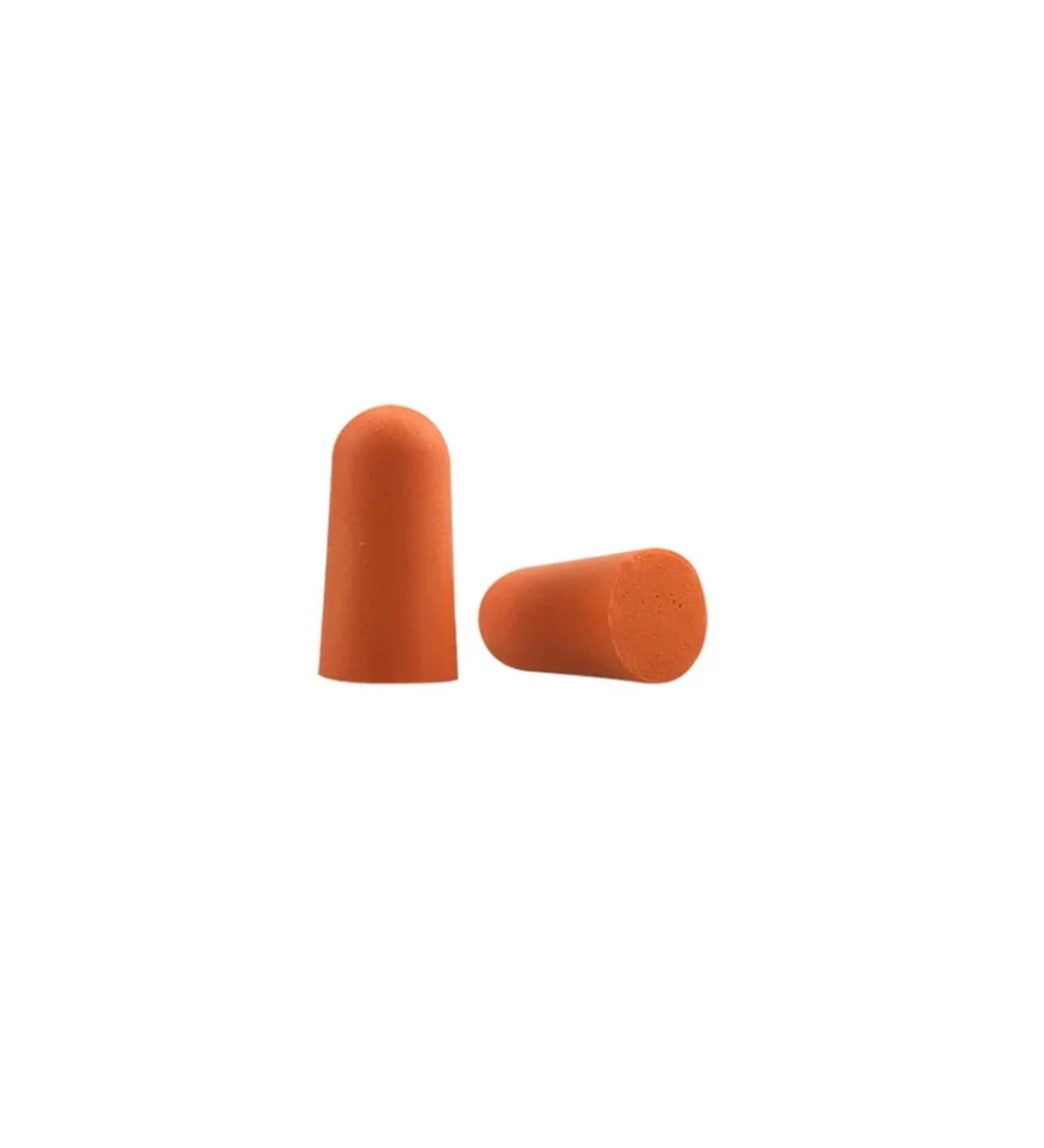 10 Pairs Soft Orange Foam Ear Plugs - Tapered Noise Reduction for Travel & Sleeping | Earplugs for Noise Prevention - Buy Online on GoSupps.com
