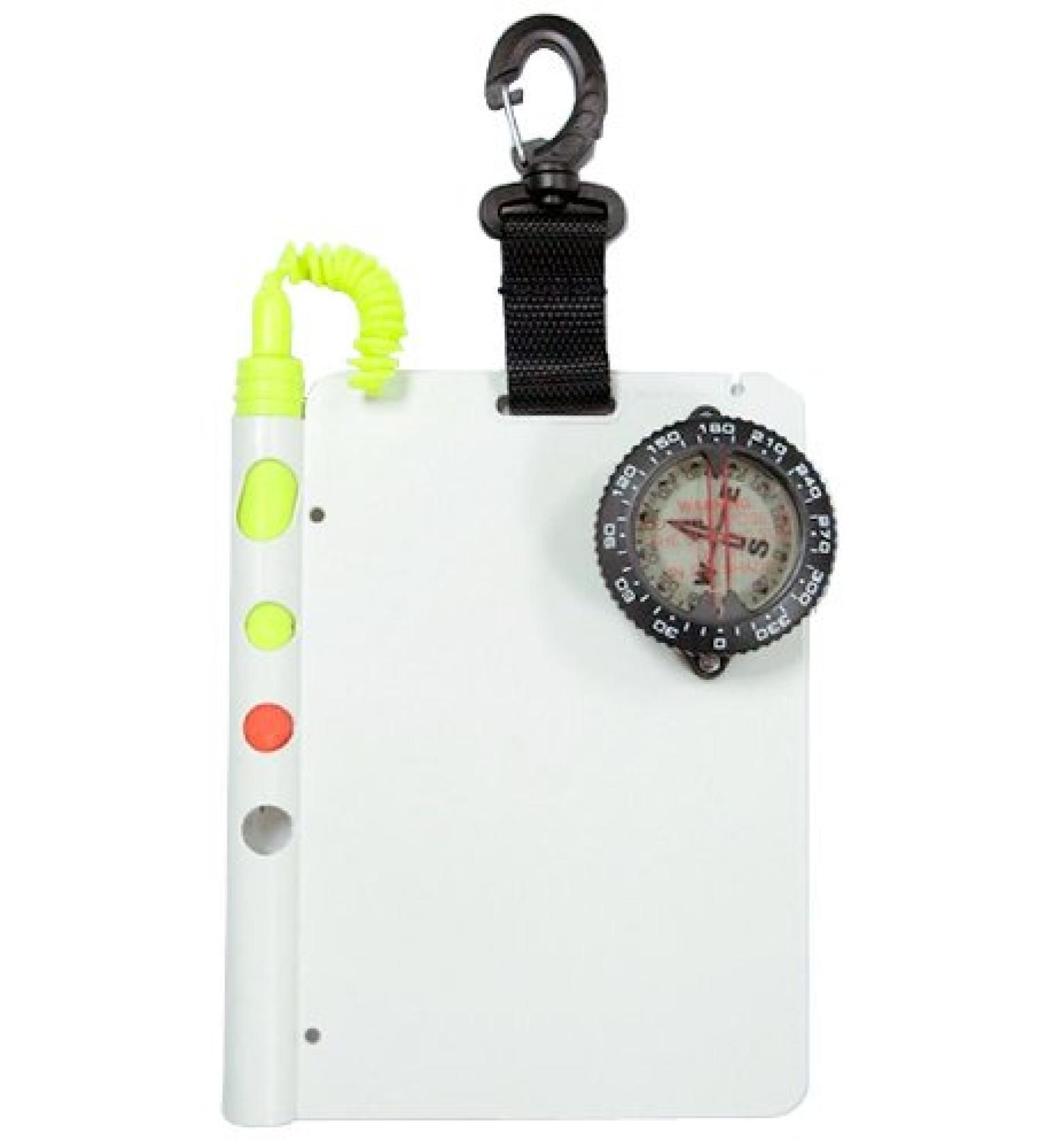 Storm Underwater Scuba Divers Writing Slate with Compass - Essential Tool for Underwater Navigation - Buy Online on GoSupps.com