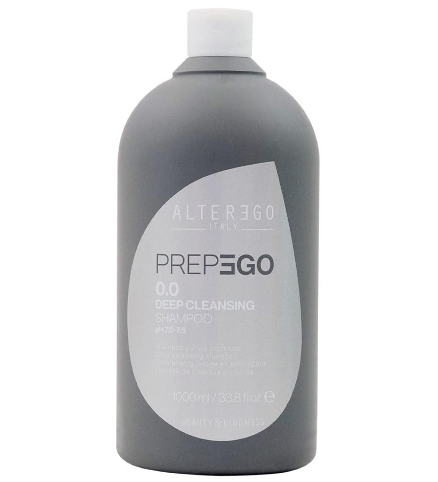 Alterego Shapego PrepEgo 0.0 Deep Cleansing Shampoo 1000ml - deep cleansing shampoo