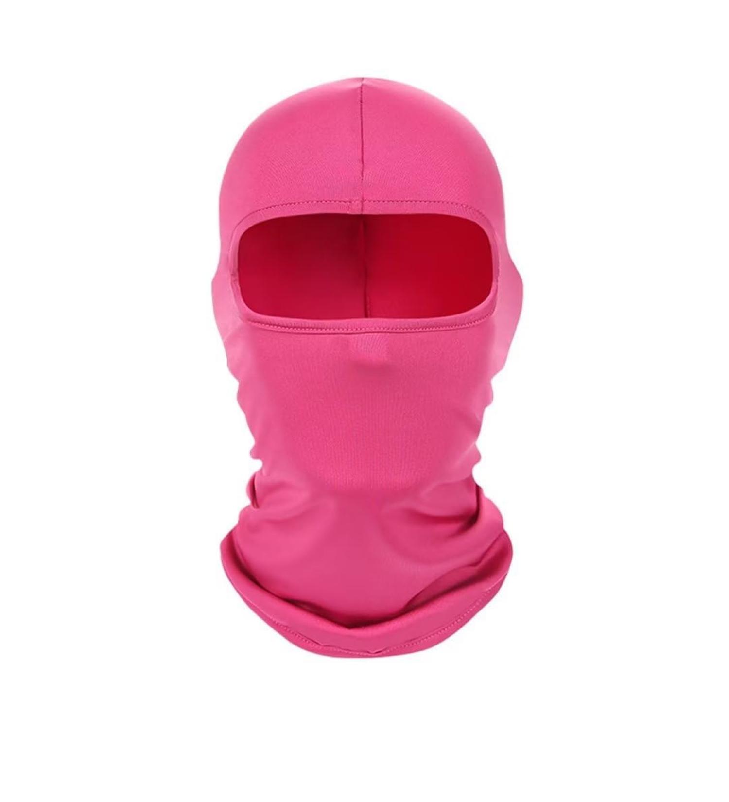 Kotkiddy Balaclava - Women's Windproof Ski Mask & UV Protection Hood (Pink) | Full Face Mask for Sun Protection - Buy Online on GoSupps.com